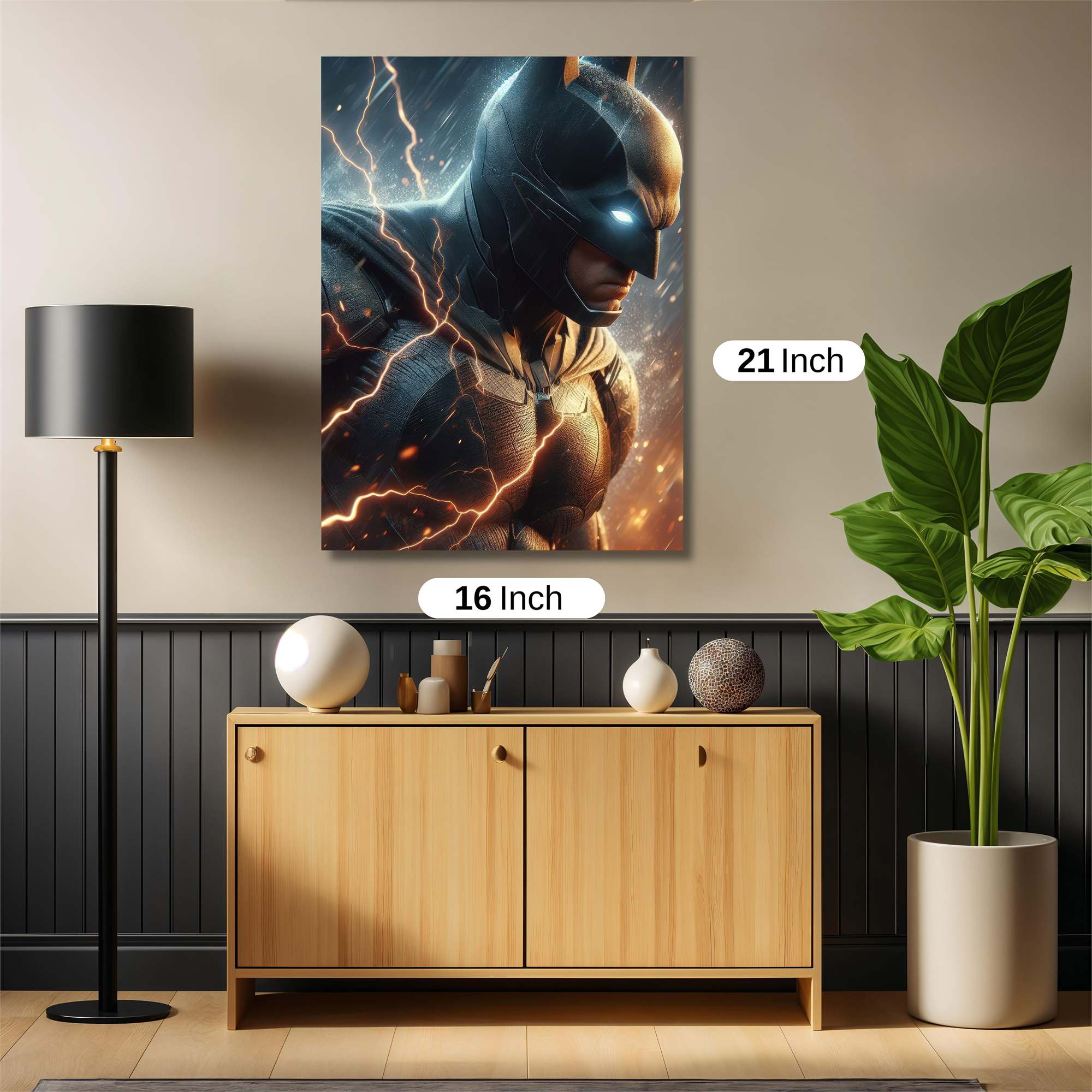 Batman Electrifying Safe Wall Magnetic / M