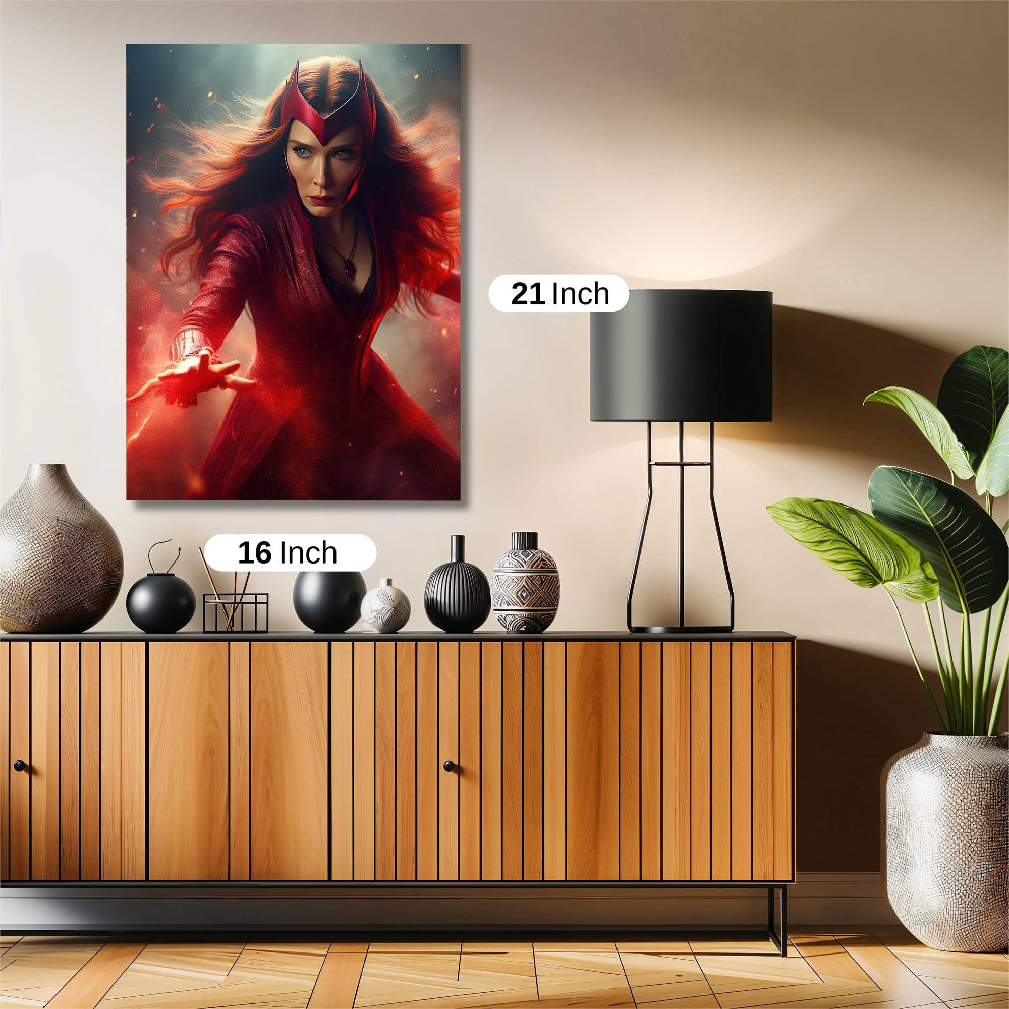 Scarlet Radiance Safe Wall Magnetic / M