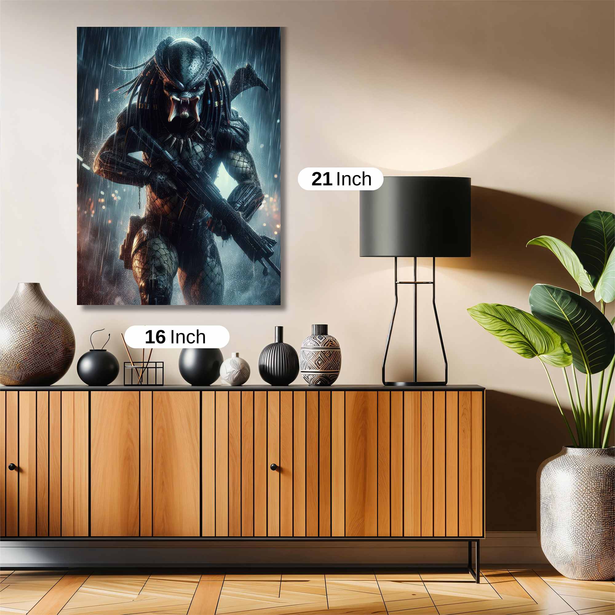 Predator Menace Safe Wall Magnetic / M