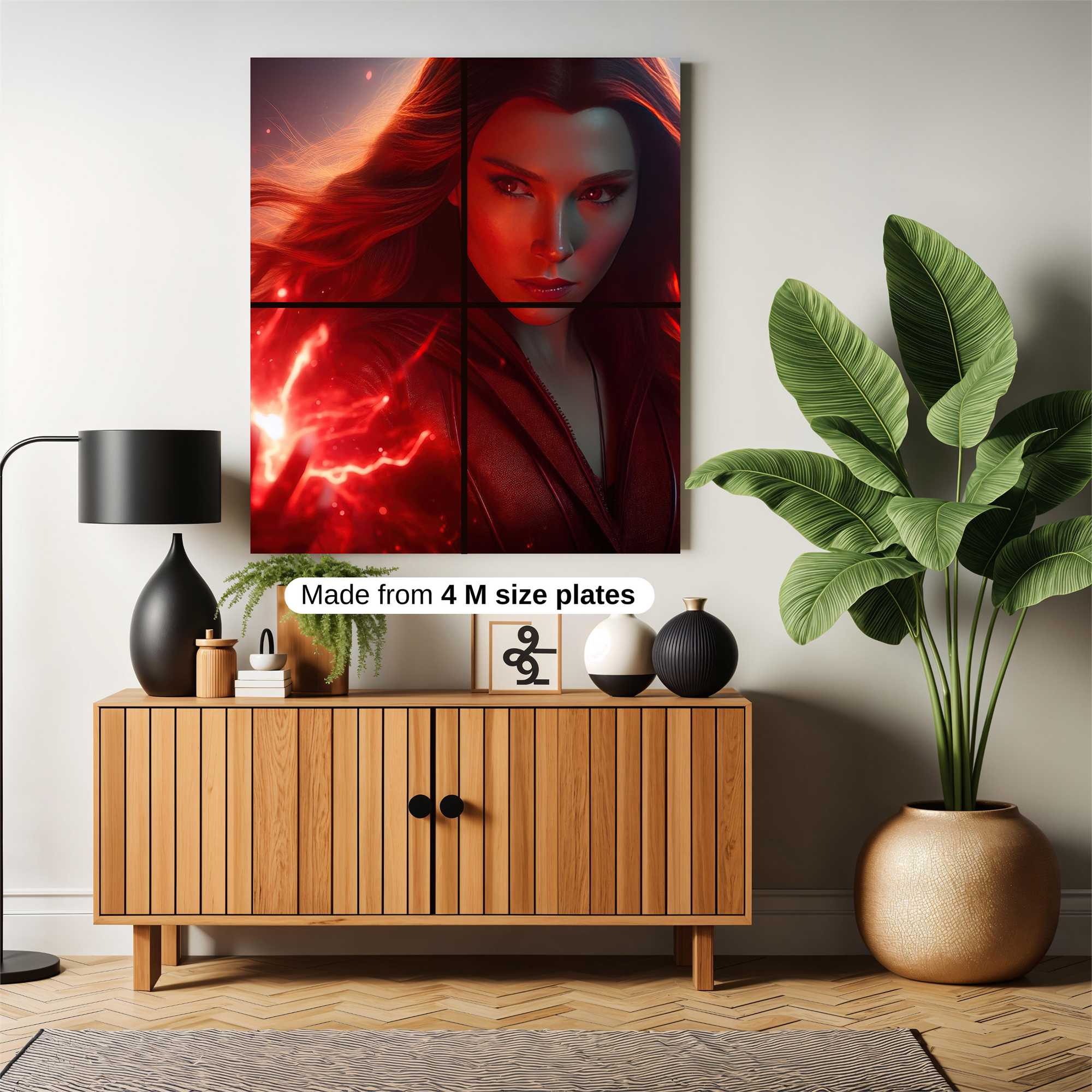 Scarlet Fury Safe Wall Magnetic / M
