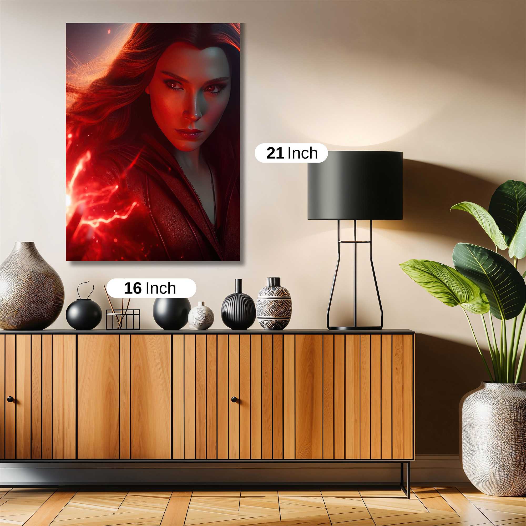 Scarlet Fury Safe Wall Magnetic / M