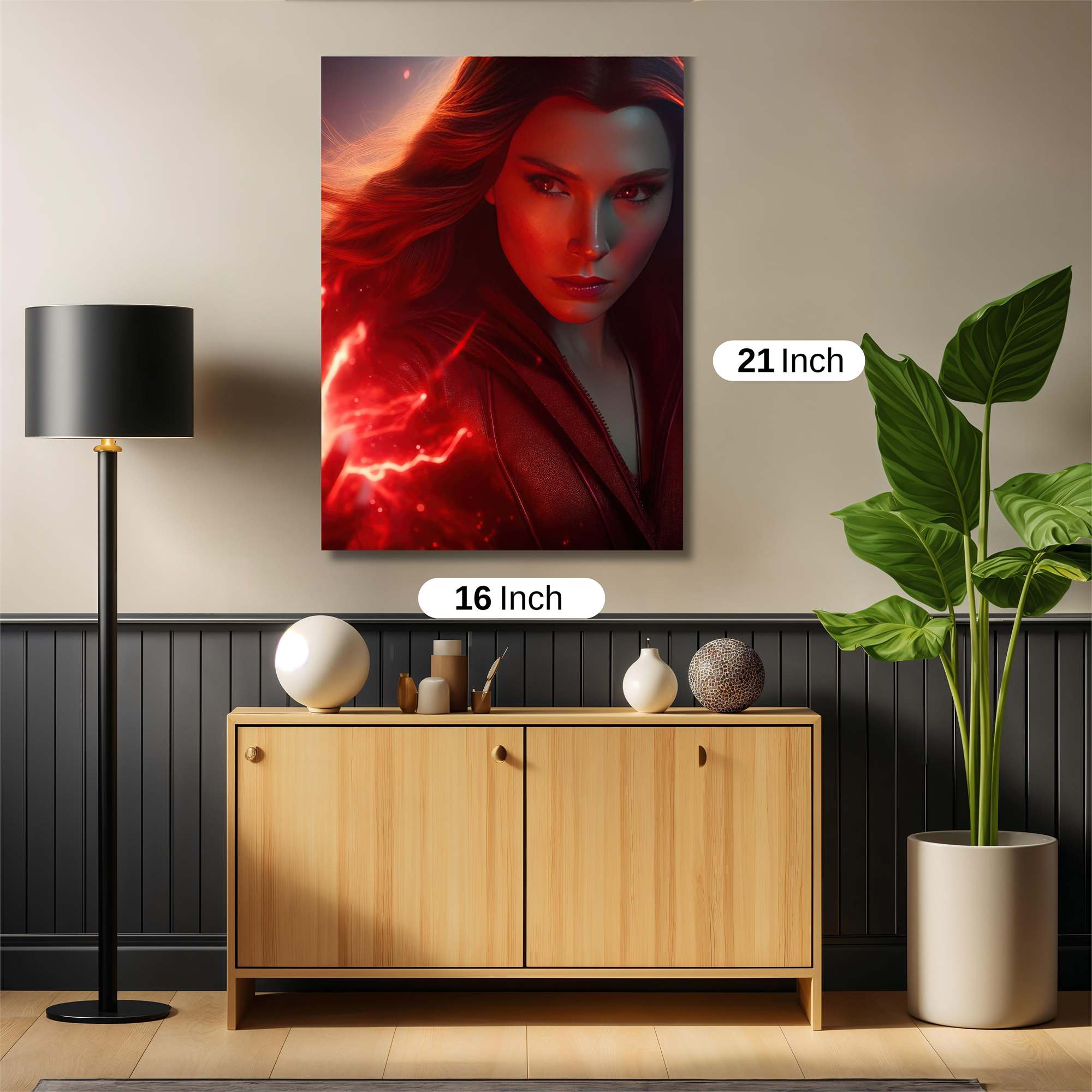 Scarlet Fury Safe Wall Magnetic / M