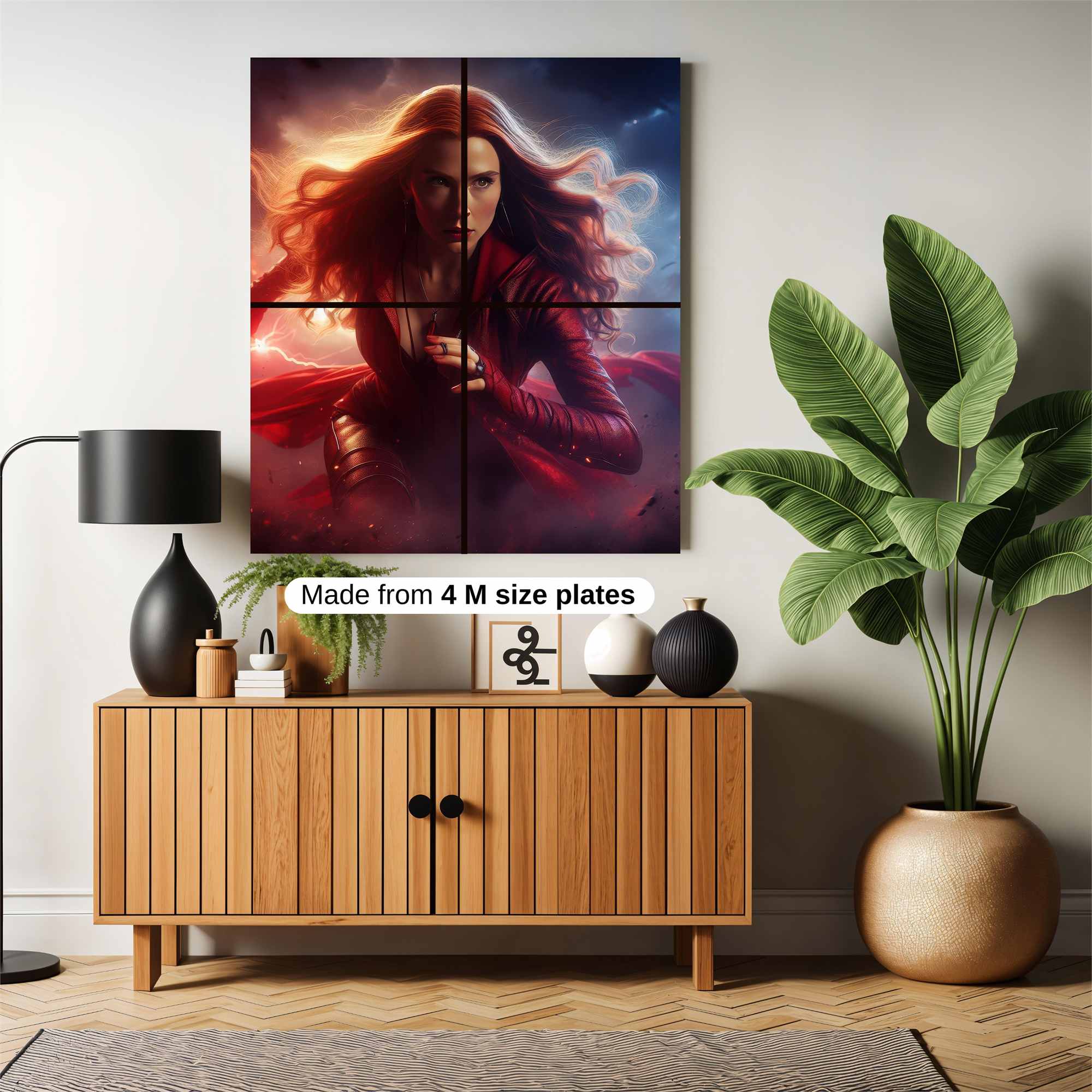 Scarlet Fury Safe Wall Magnetic / M