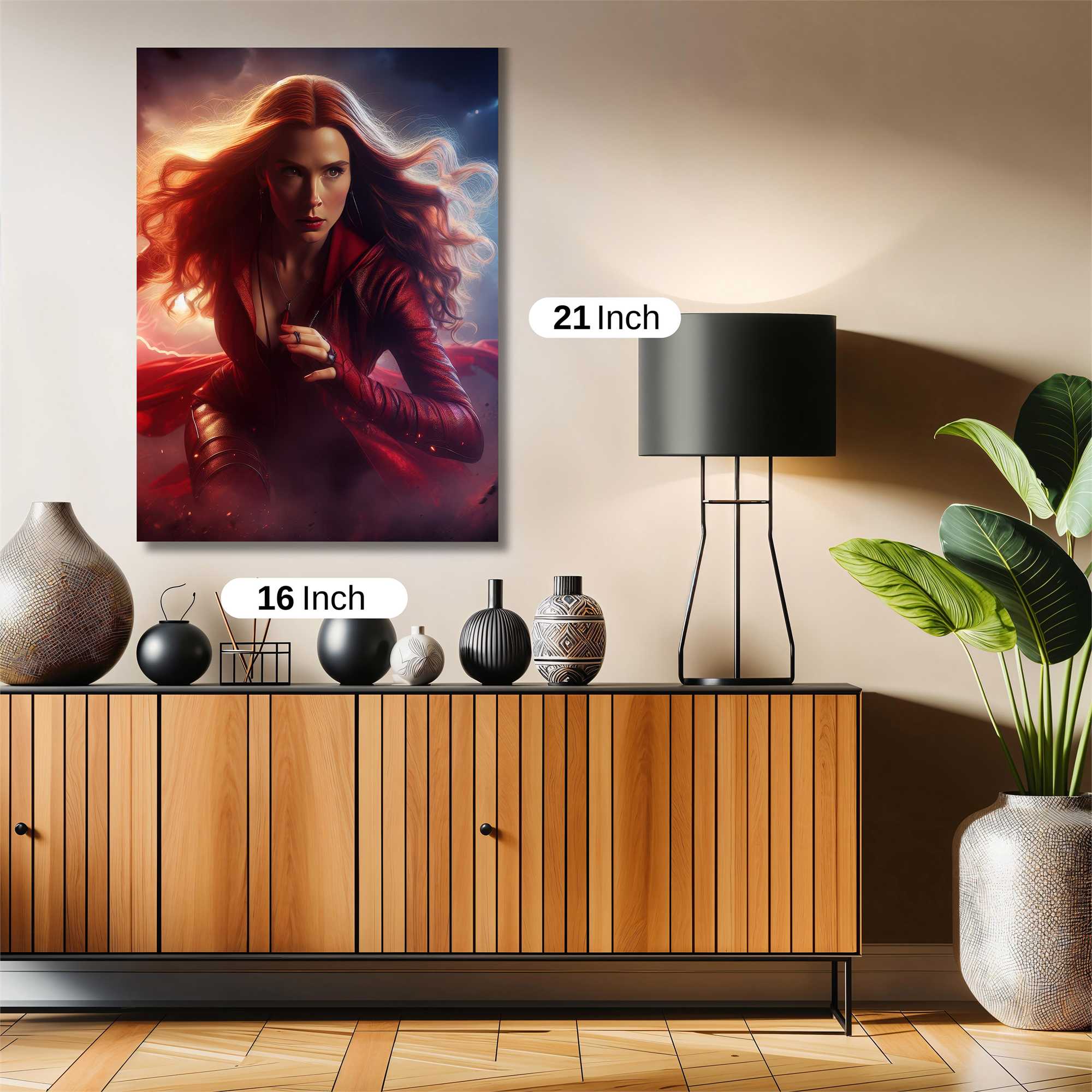 Scarlet Fury Safe Wall Magnetic / M