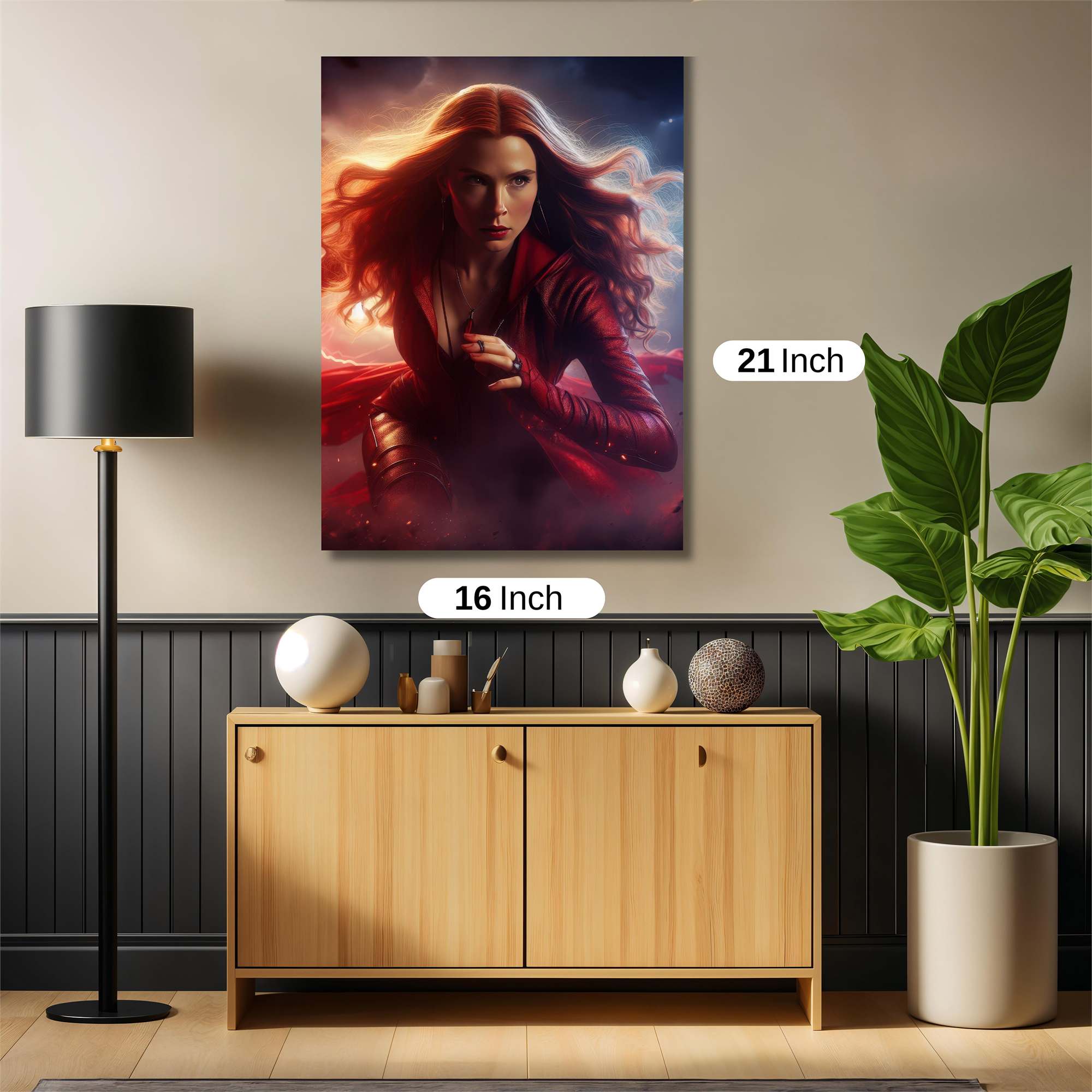 Scarlet Fury Safe Wall Magnetic / M