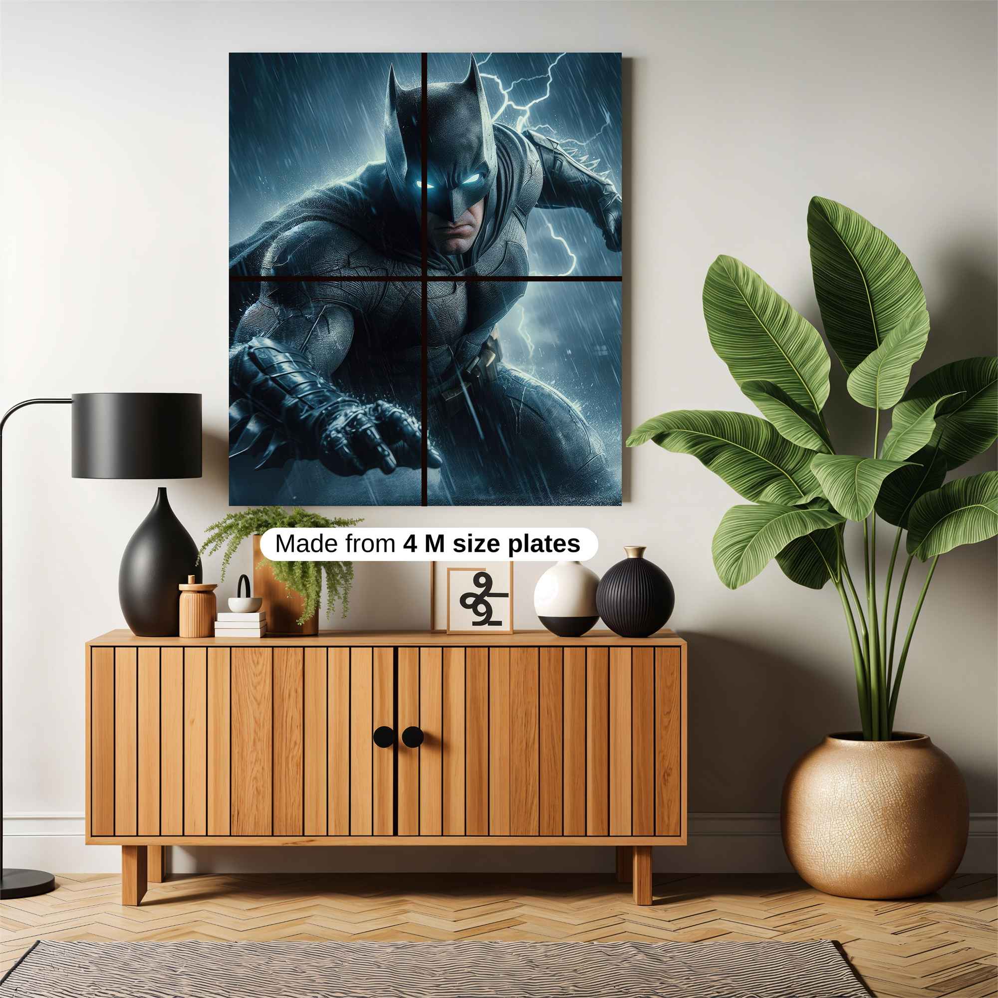 Batman Thunderous Safe Wall Magnetic / M