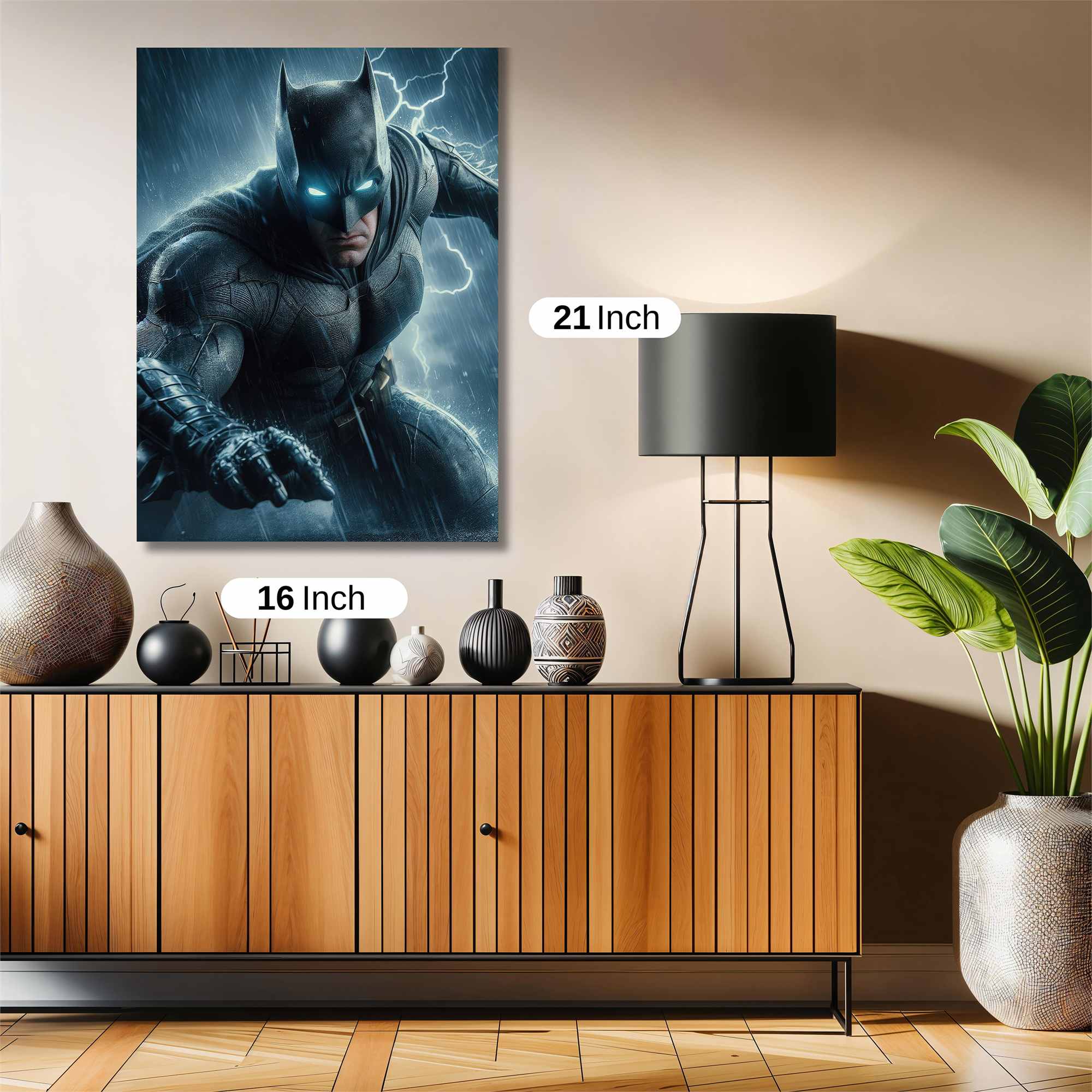 Batman Thunderous Safe Wall Magnetic / M