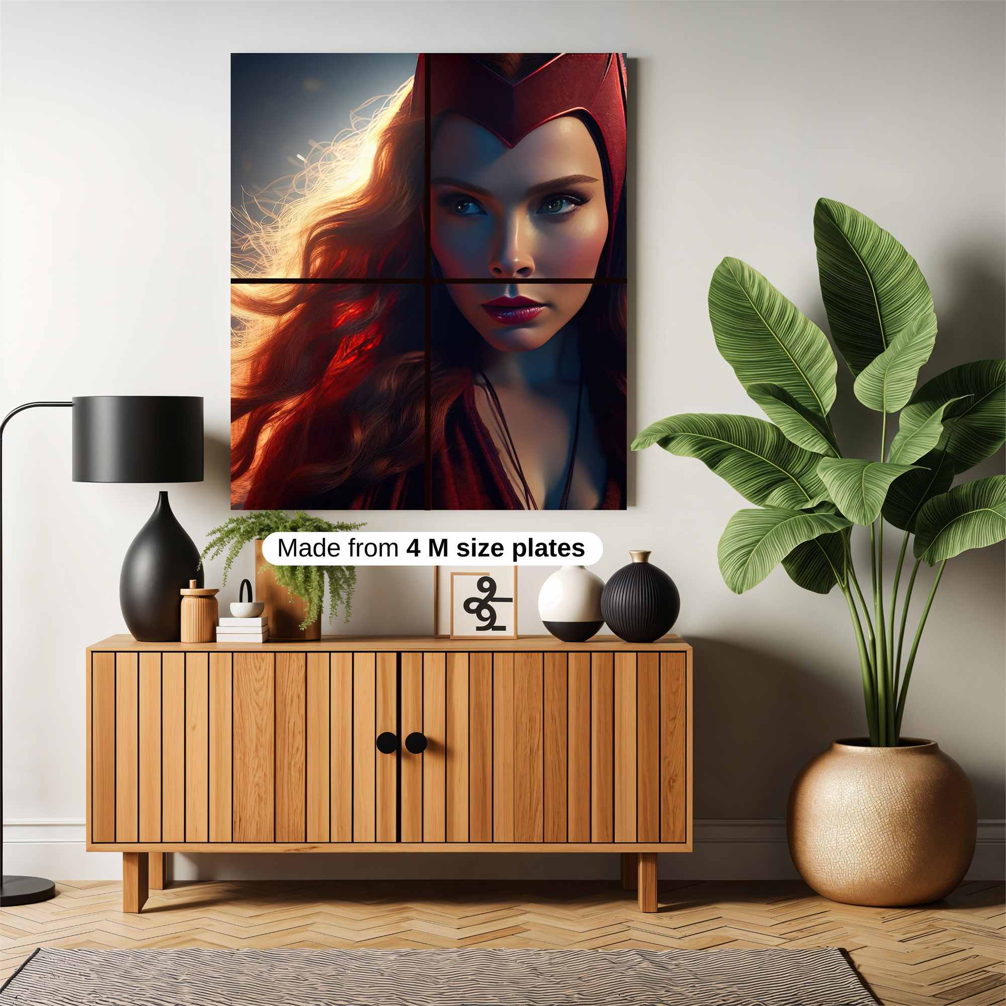 Scarlet Enigma Safe Wall Magnetic / M