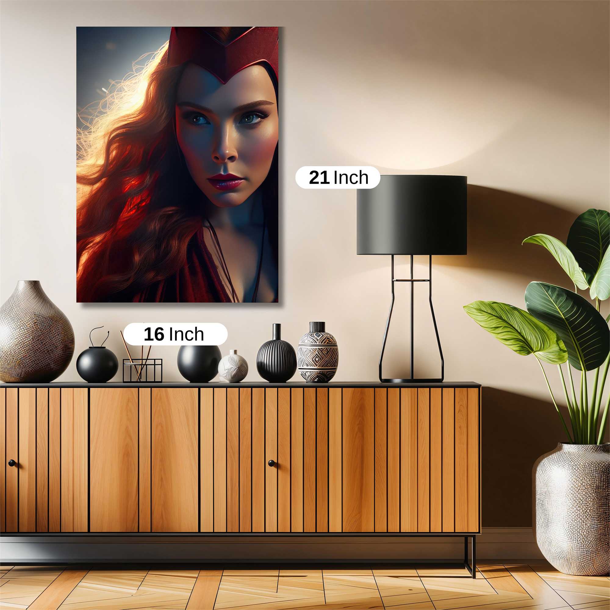 Scarlet Enigma Safe Wall Magnetic / M