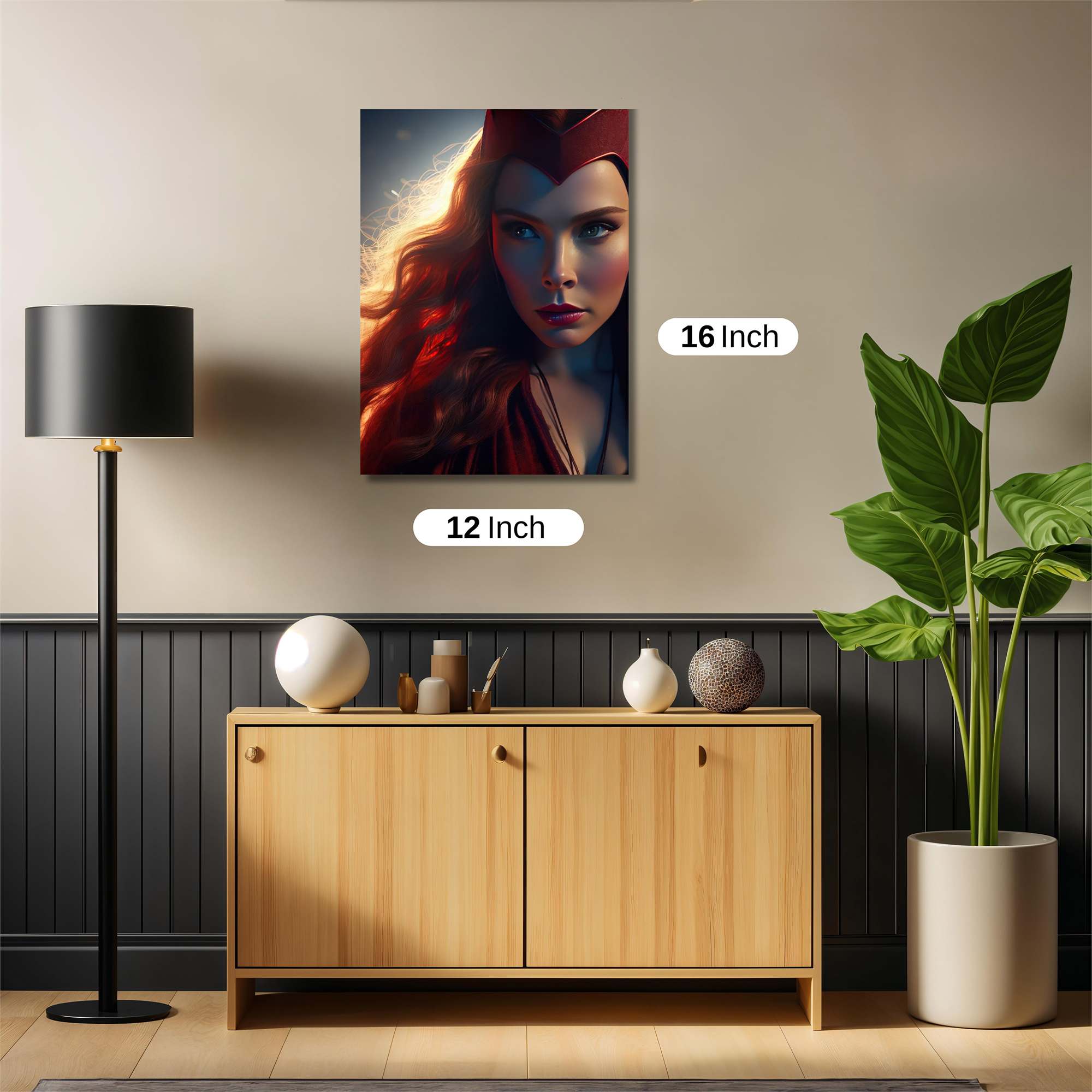 Scarlet Enigma Safe Wall Magnetic / M