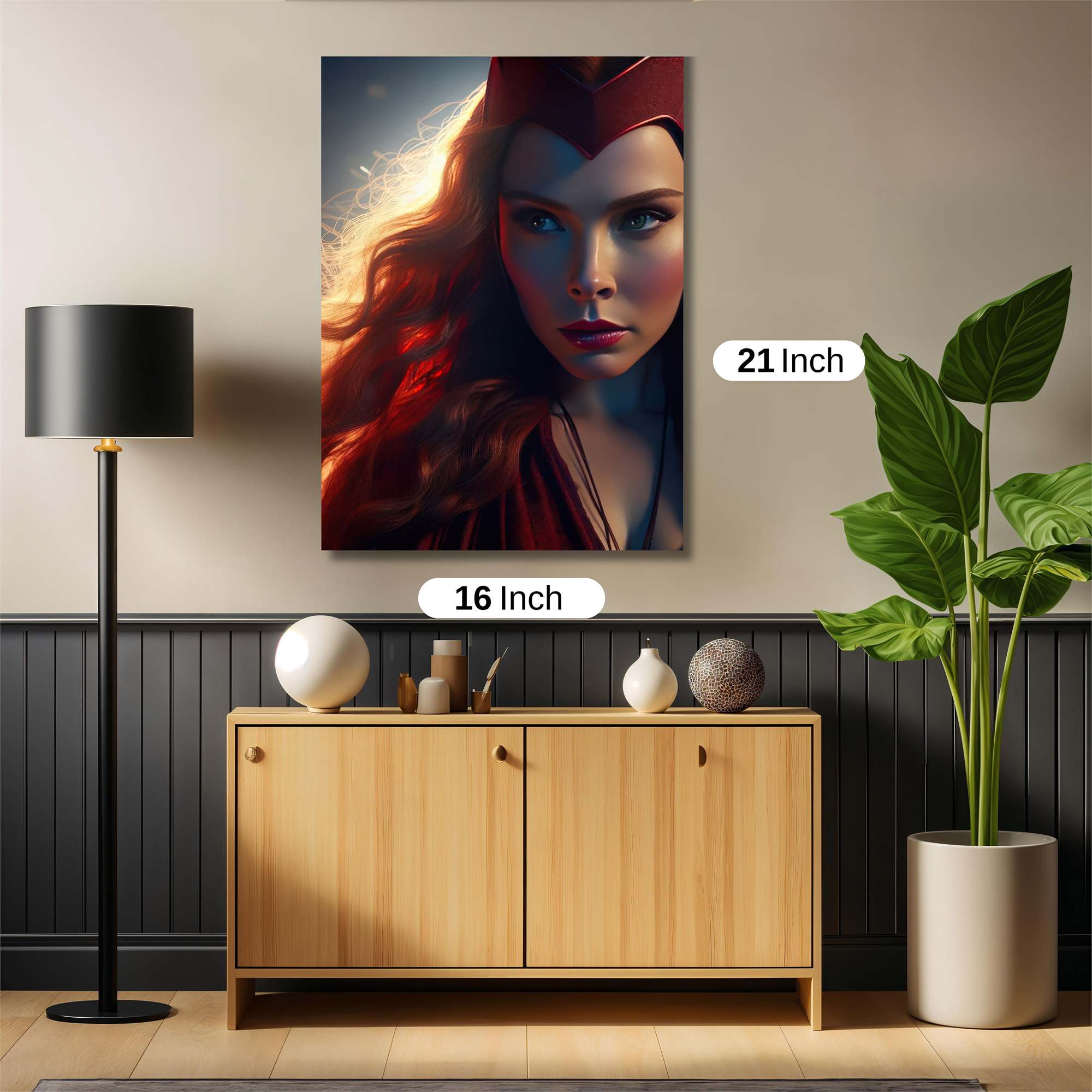 Scarlet Enigma Safe Wall Magnetic / M