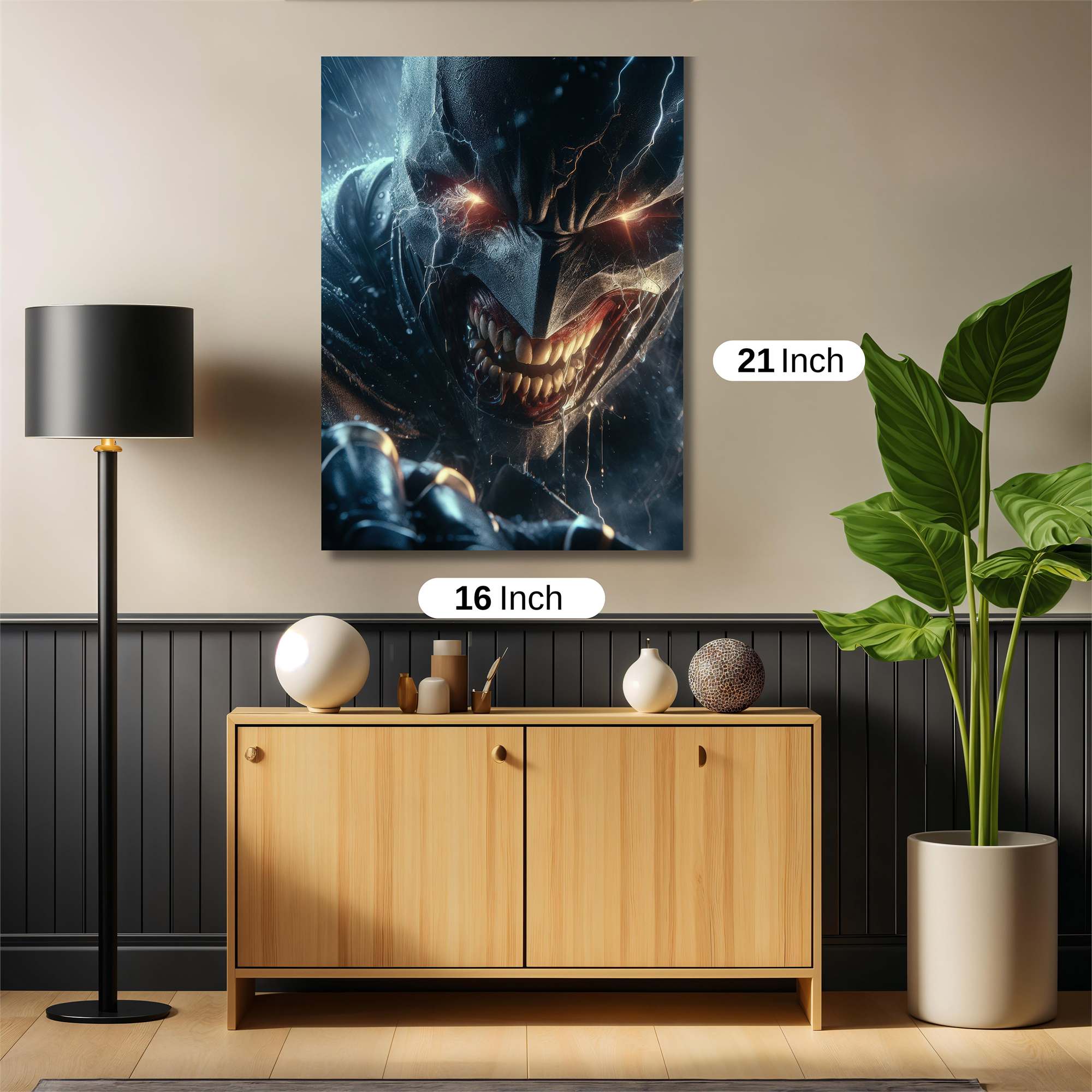 Batman Frenzied Safe Wall Magnetic / M