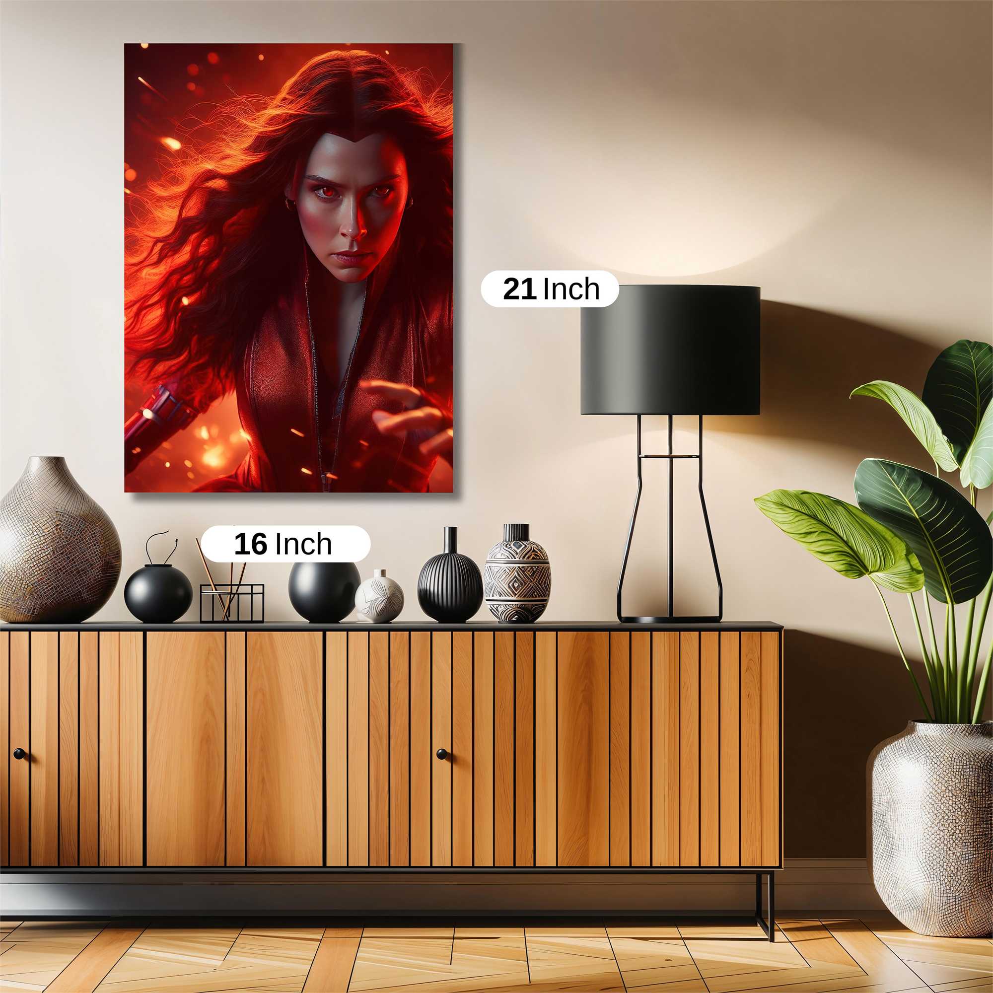 Scarlet Fury Safe Wall Magnetic / M