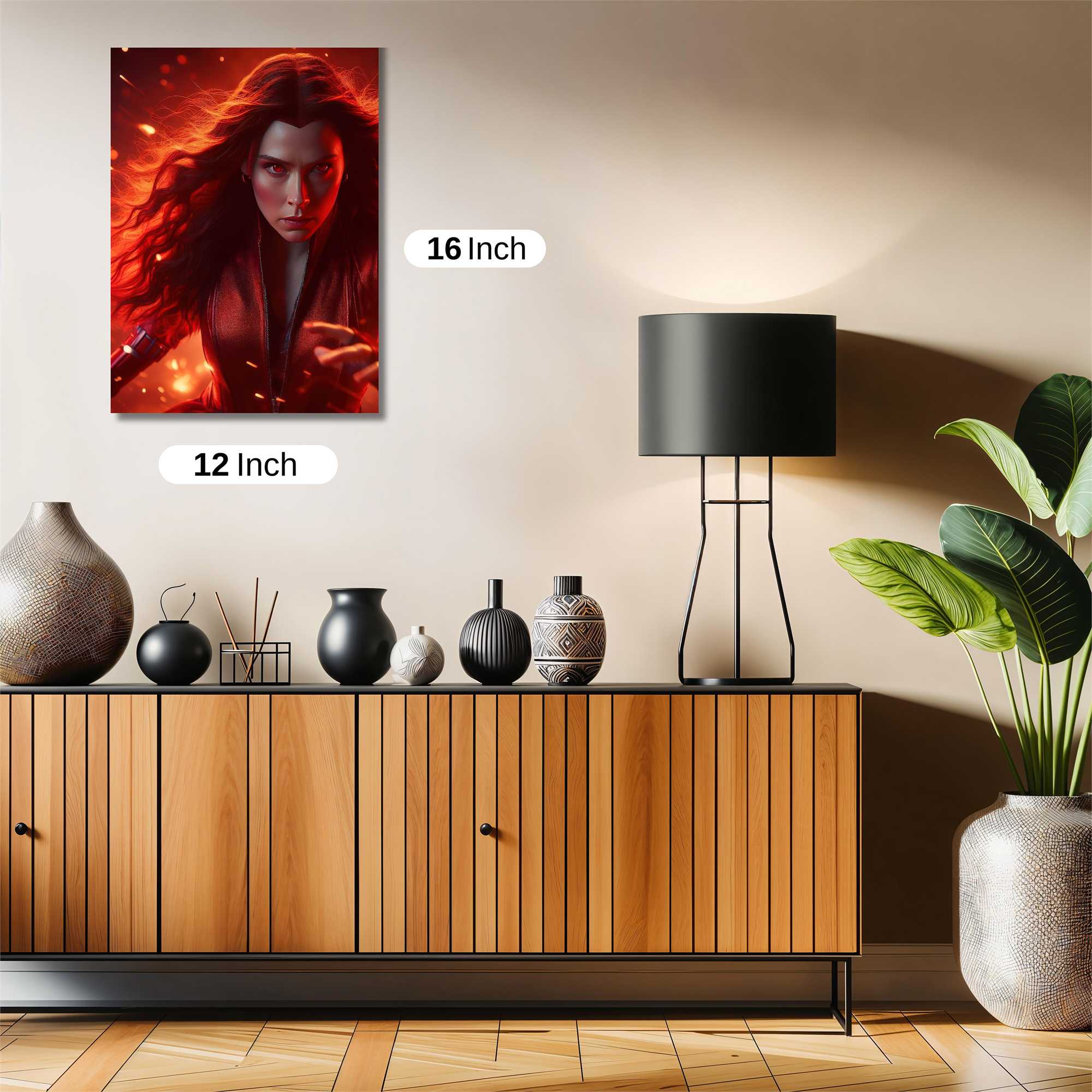 Scarlet Fury Safe Wall Magnetic / M