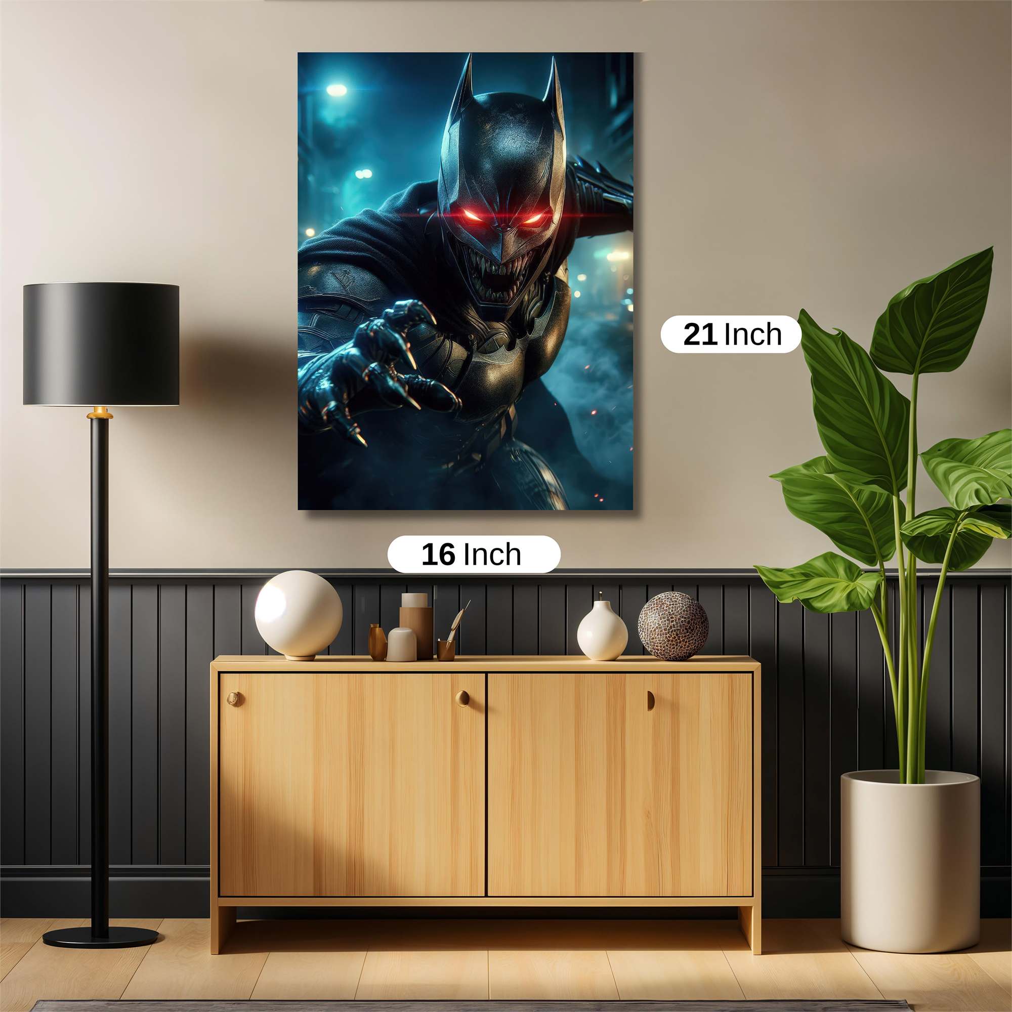 Batman Frenzied Safe Wall Magnetic / M