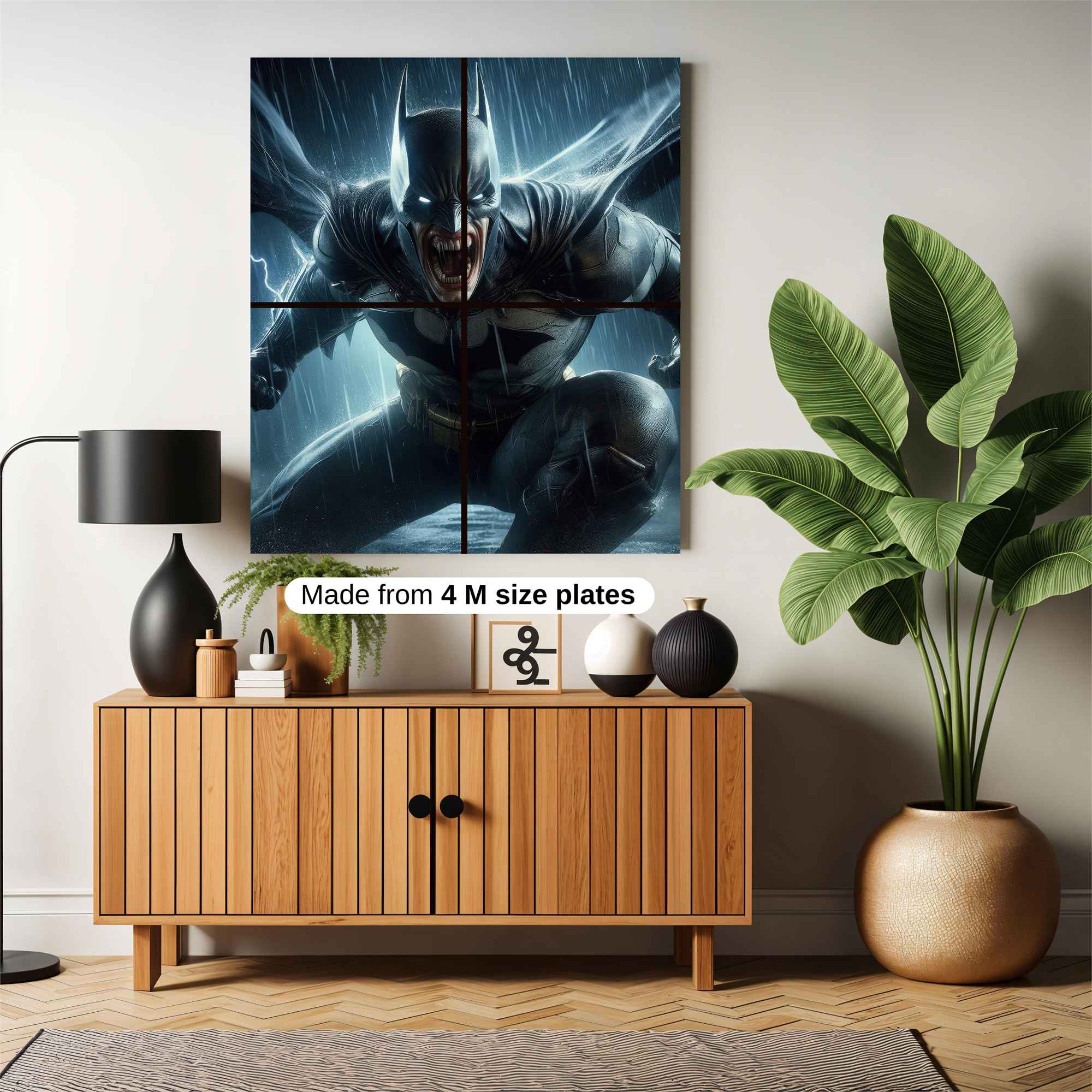Batman Ferocious Safe Wall Magnetic / M