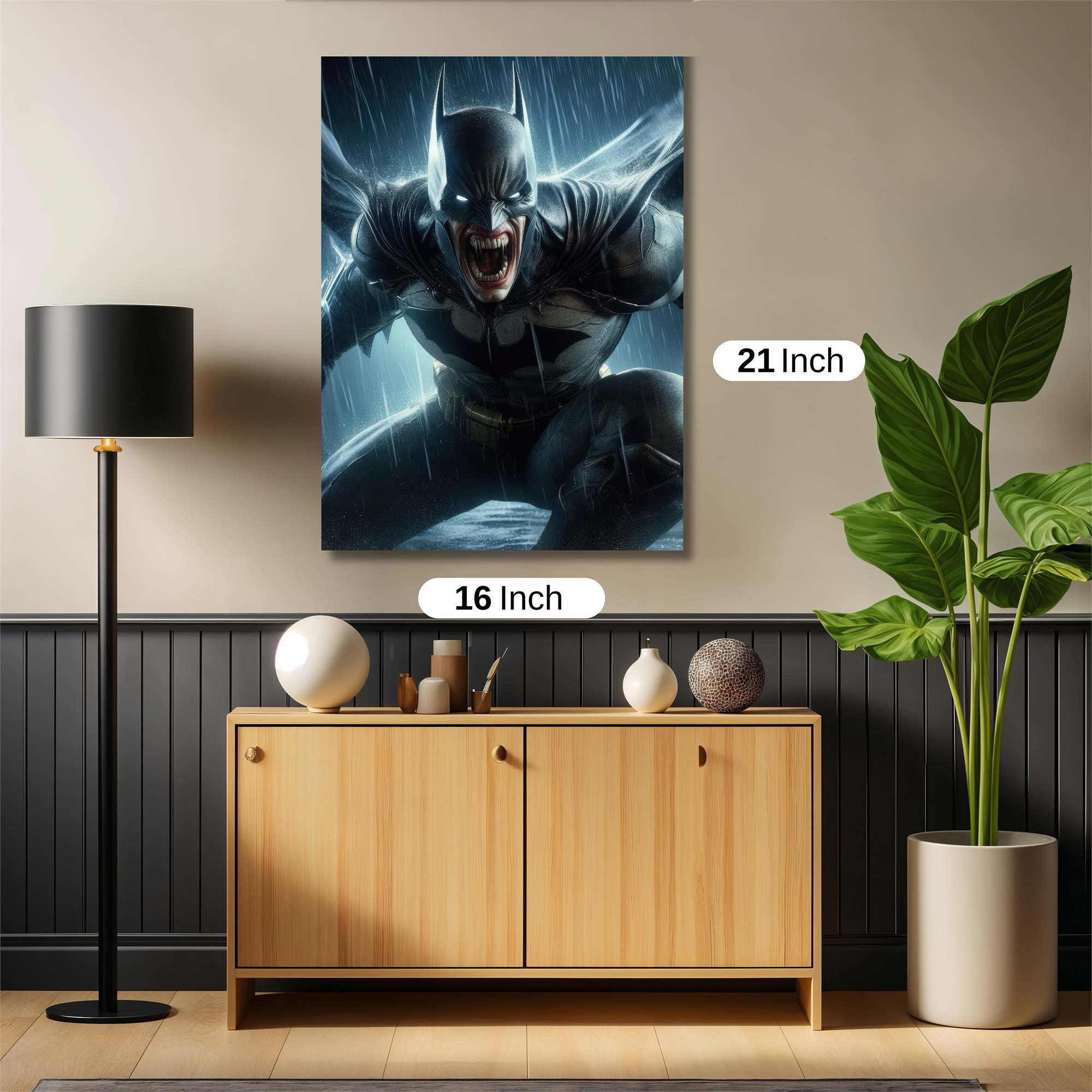 Batman Ferocious Safe Wall Magnetic / M