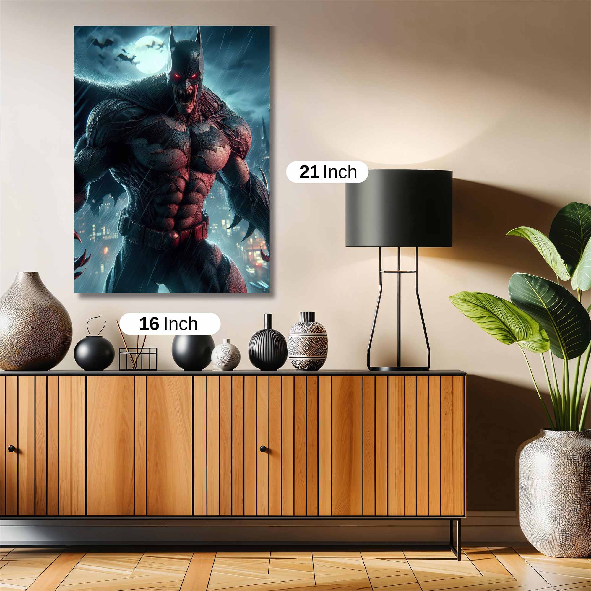 Batman Ferocious Safe Wall Magnetic / M