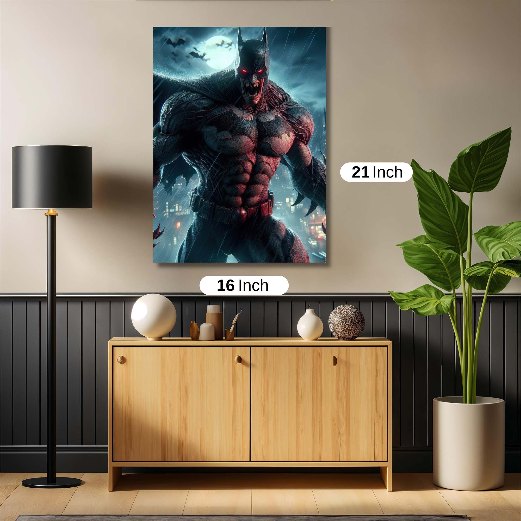 Batman Ferocious Safe Wall Magnetic / M