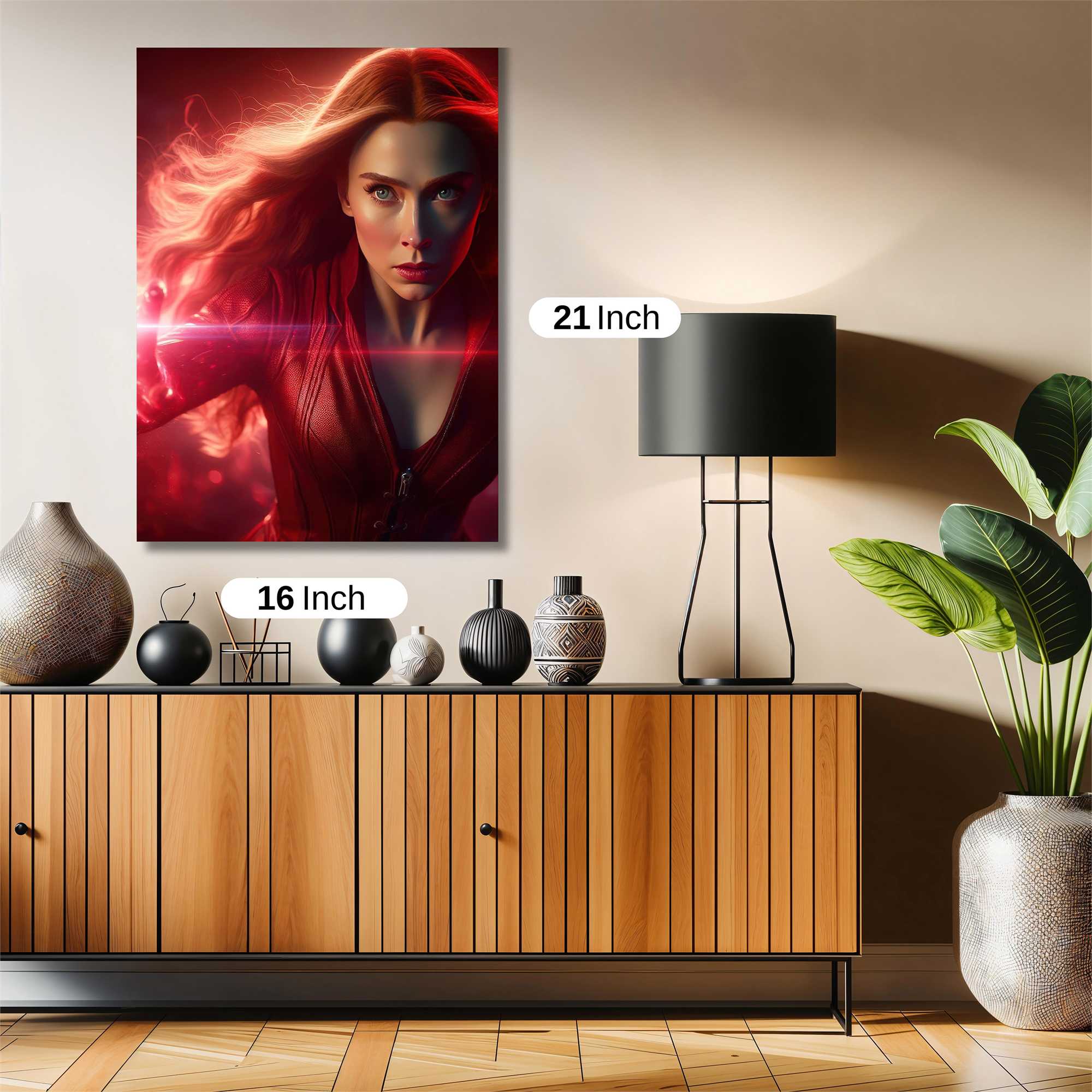 Scarlet Radiance Safe Wall Magnetic / M