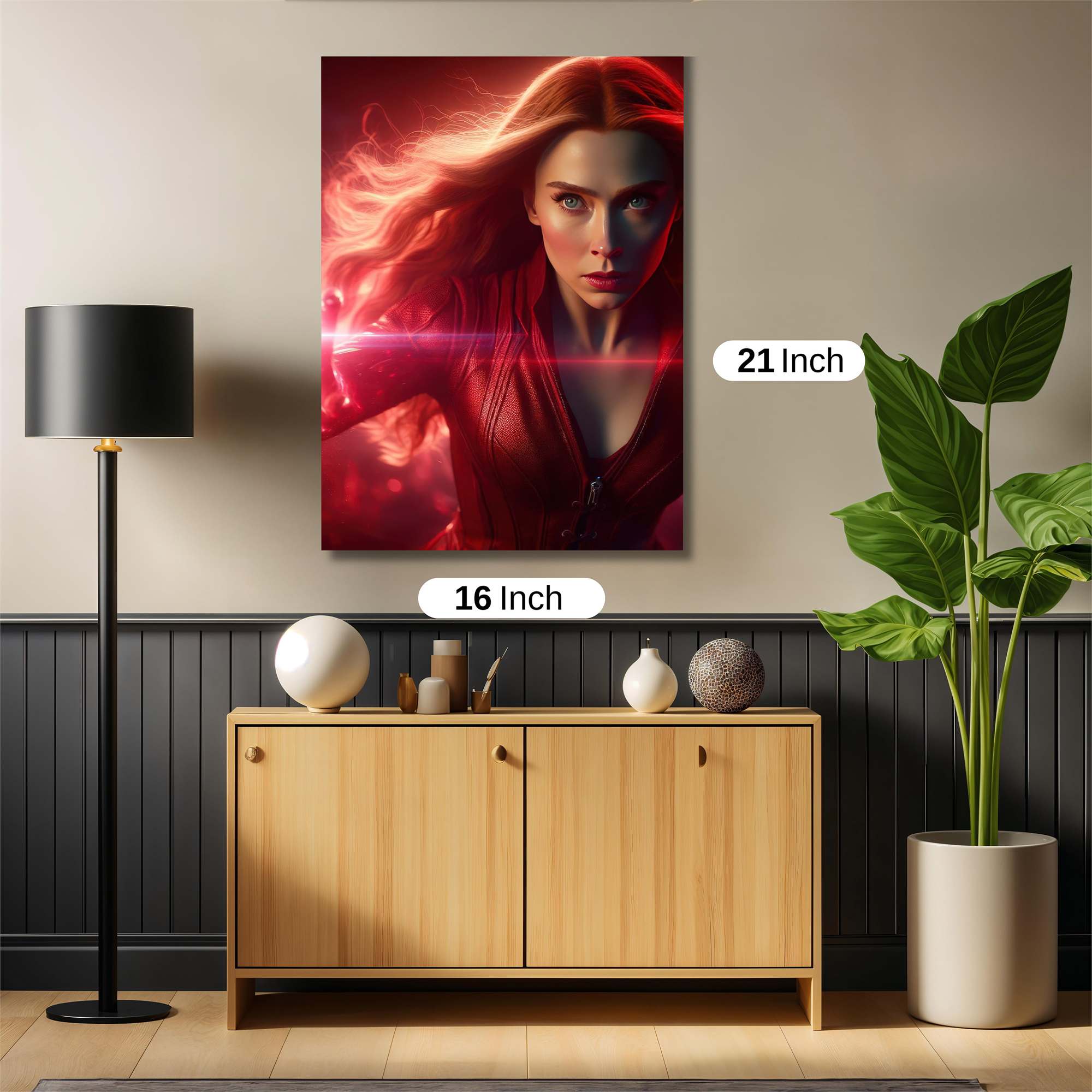 Scarlet Radiance Safe Wall Magnetic / M