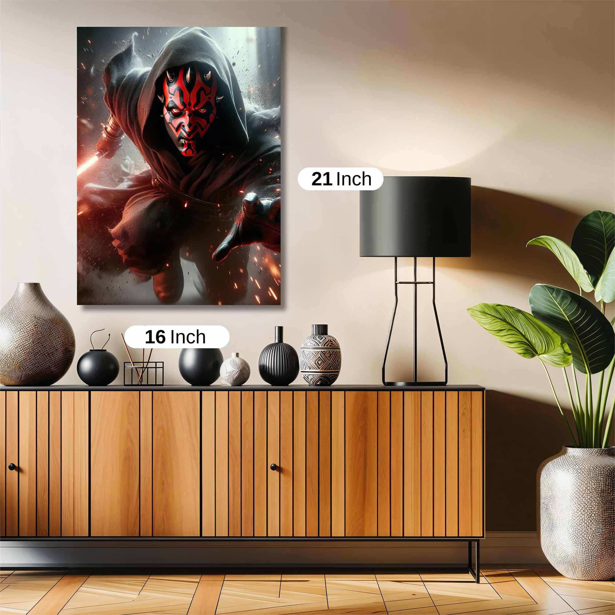 Darth Menace Safe Wall Magnetic / M