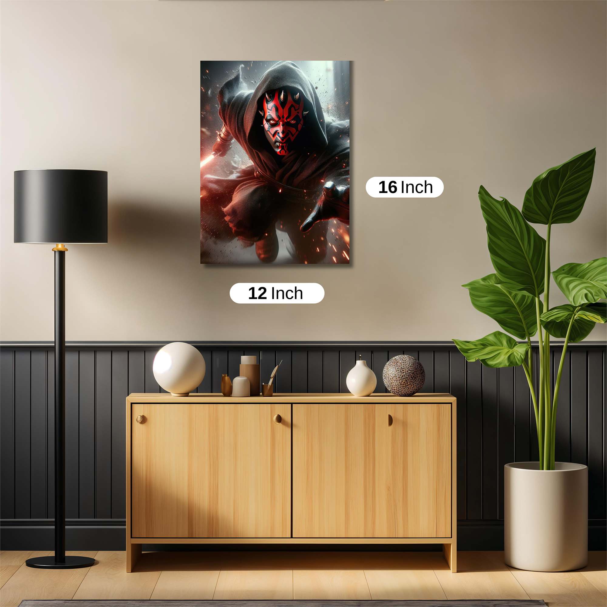 Darth Menace Safe Wall Magnetic / M