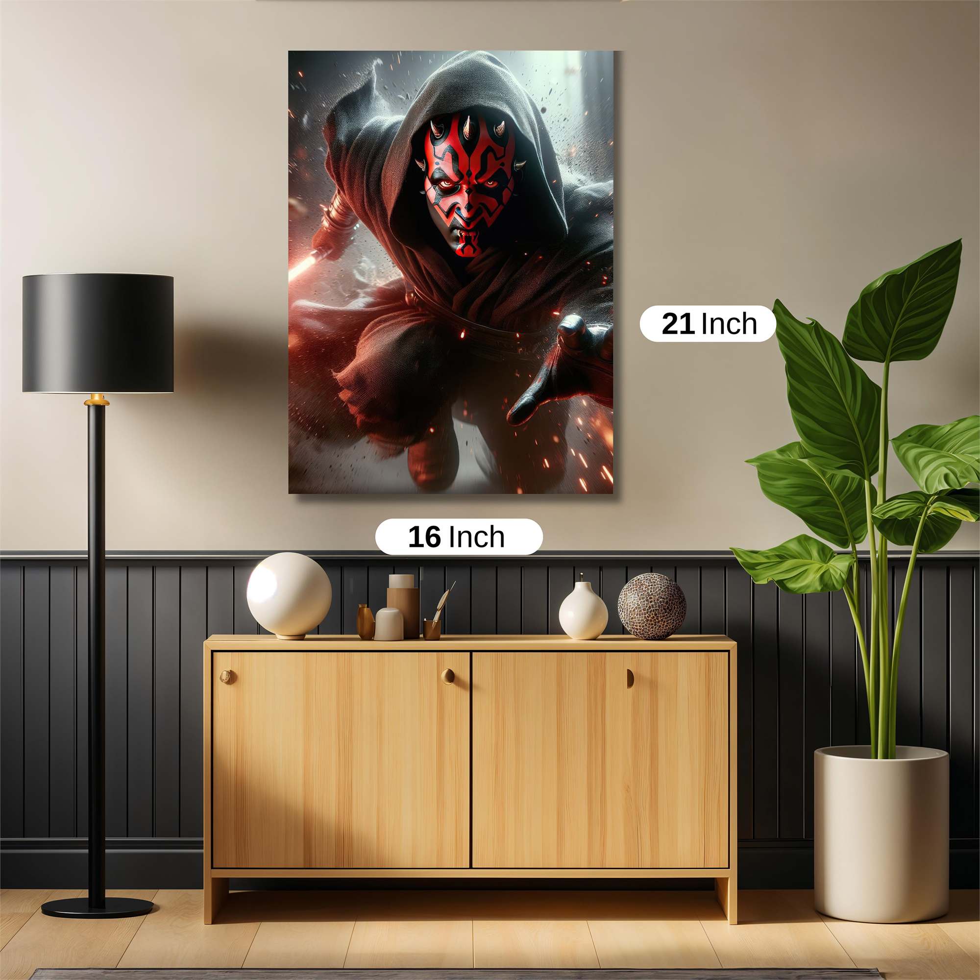 Darth Menace Safe Wall Magnetic / M