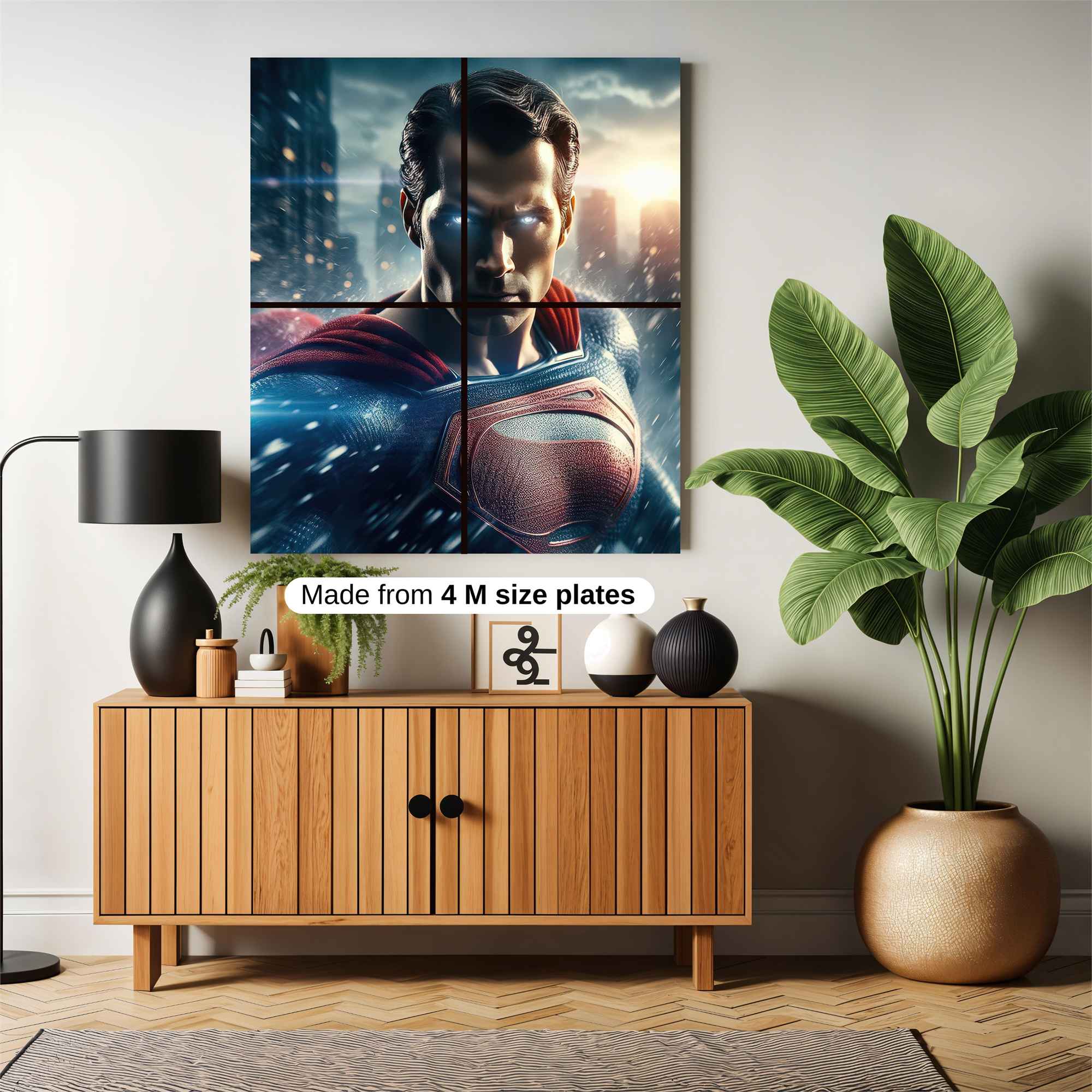 Superman Serene Safe Wall Magnetic / M