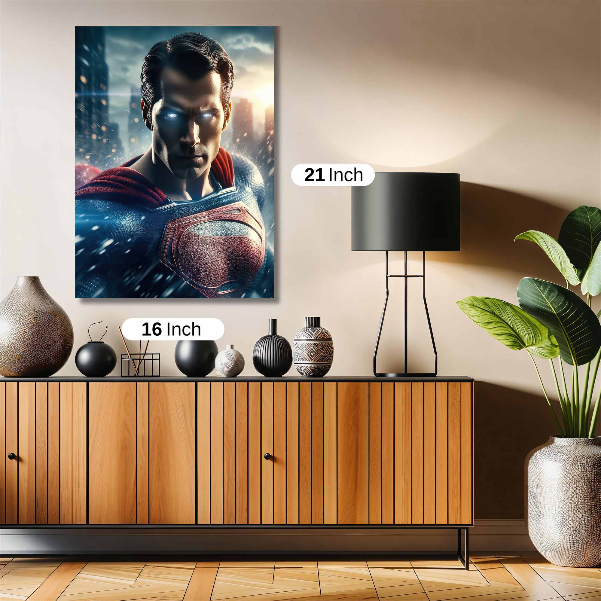 Superman Serene Safe Wall Magnetic / M