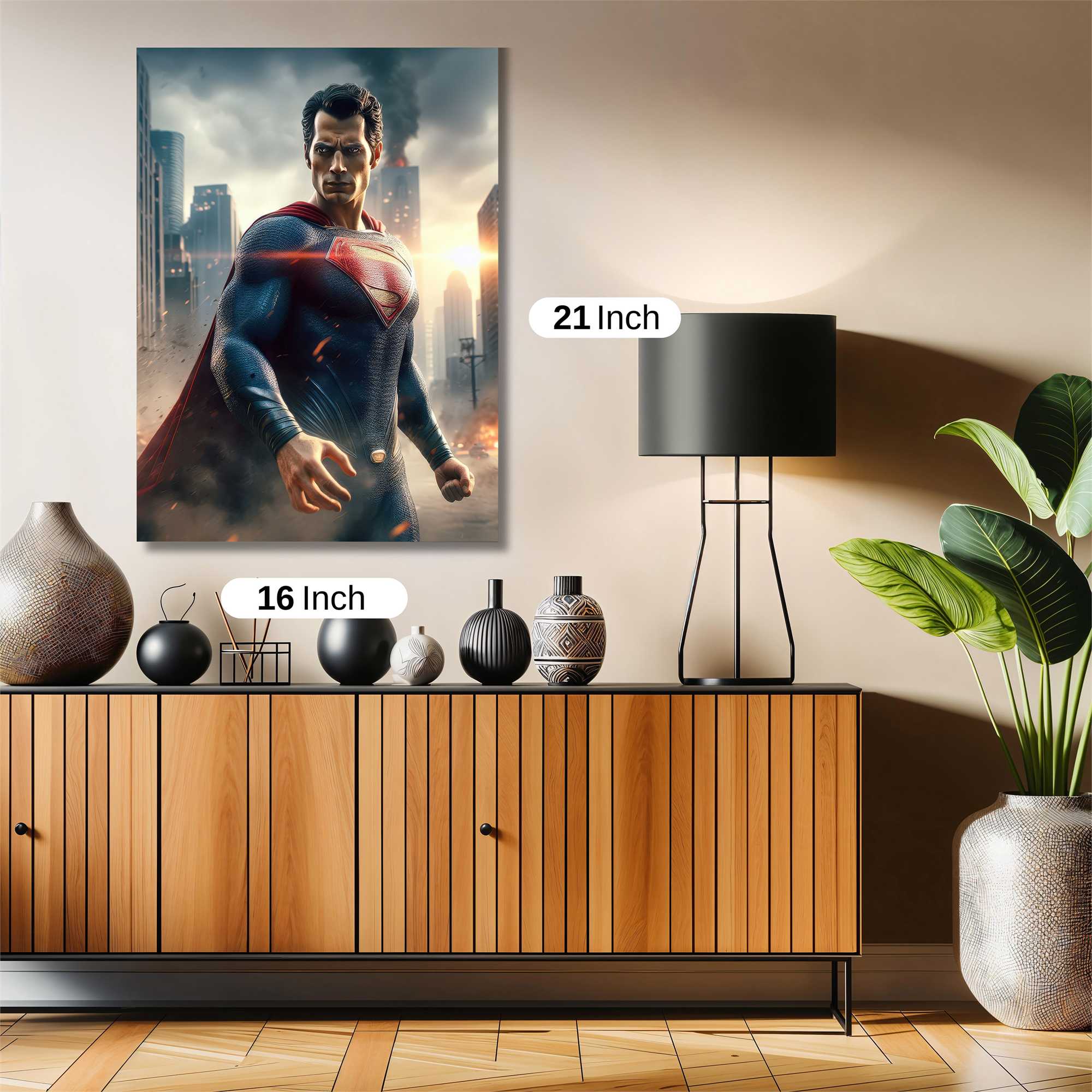 Superman Resolute Safe Wall Magnetic / M
