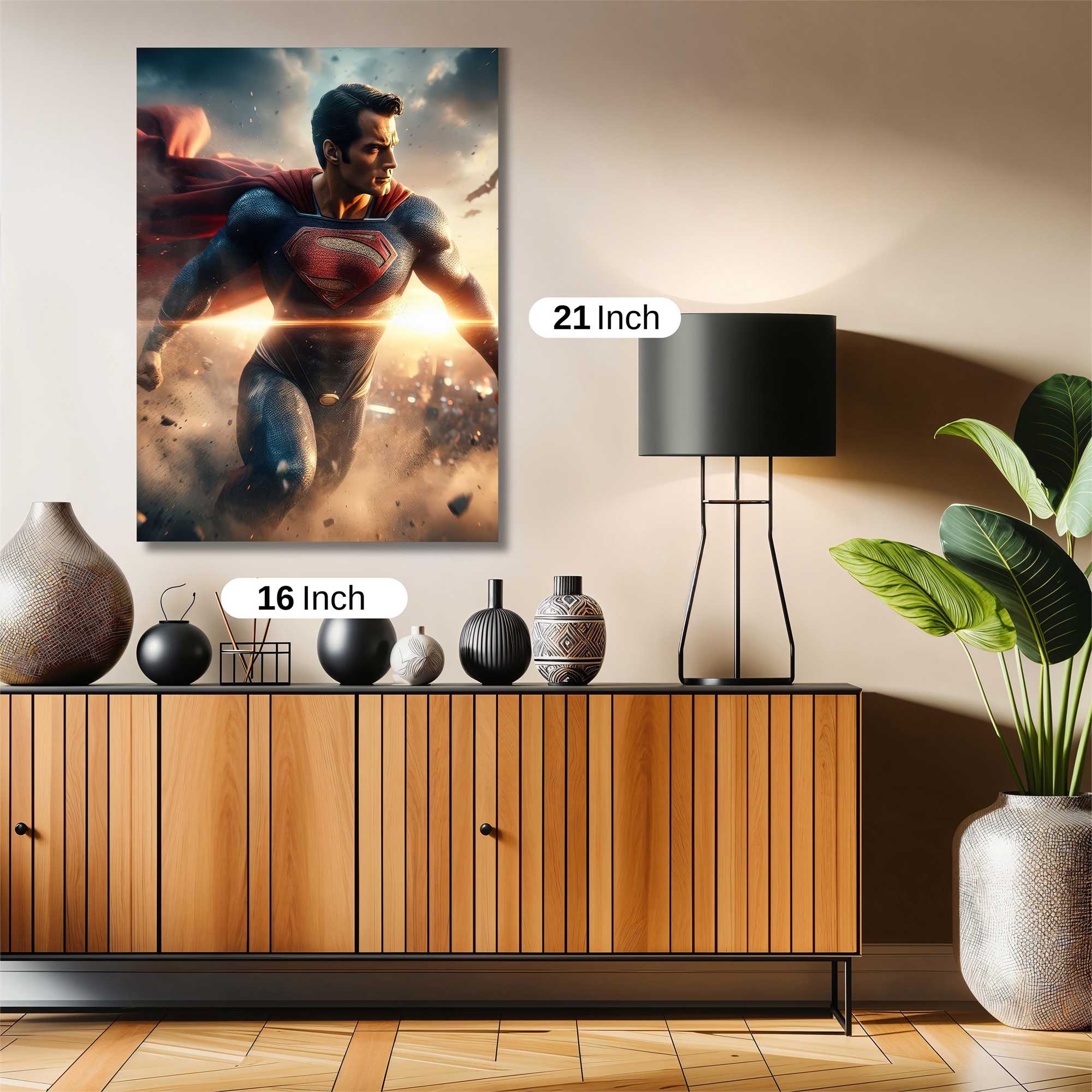 Superman Resolute Safe Wall Magnetic / M