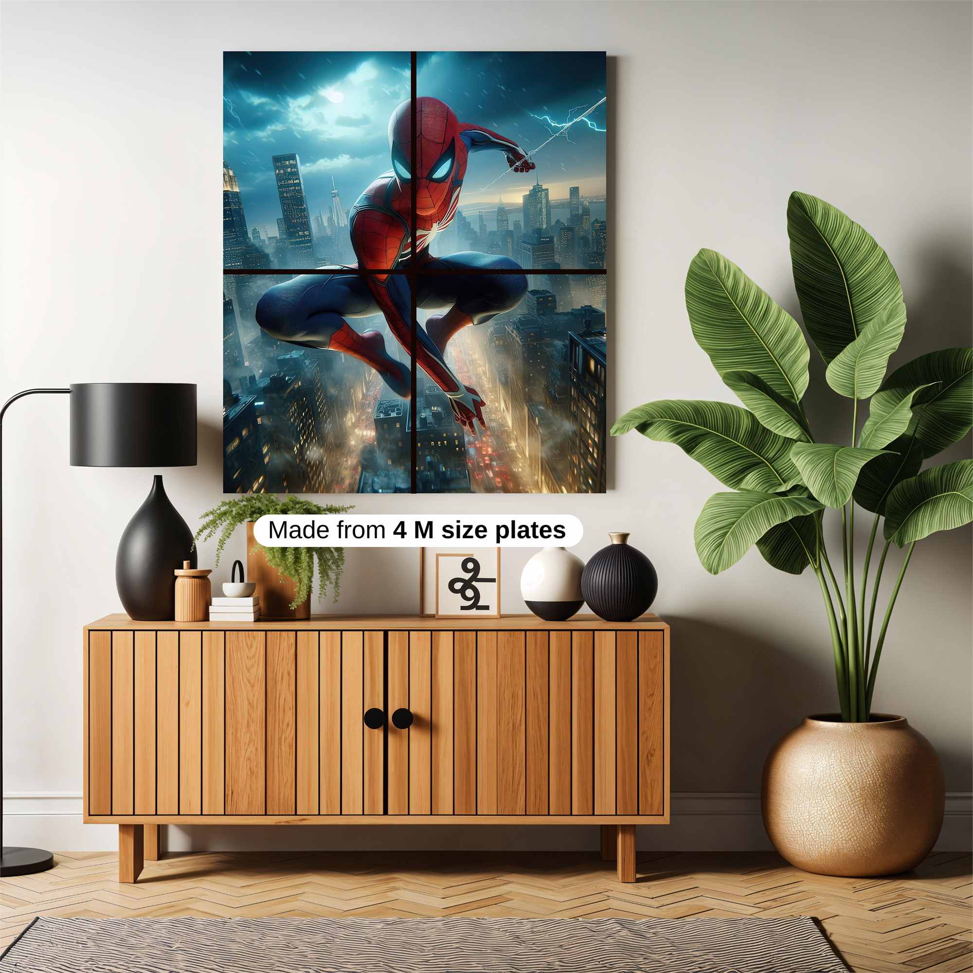 Spider-Man Thunderous Safe Wall Magnetic / M