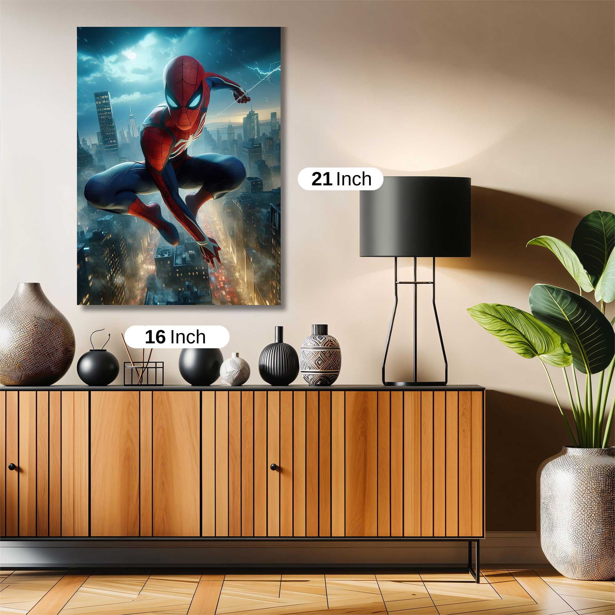 Spider-Man Thunderous Safe Wall Magnetic / M