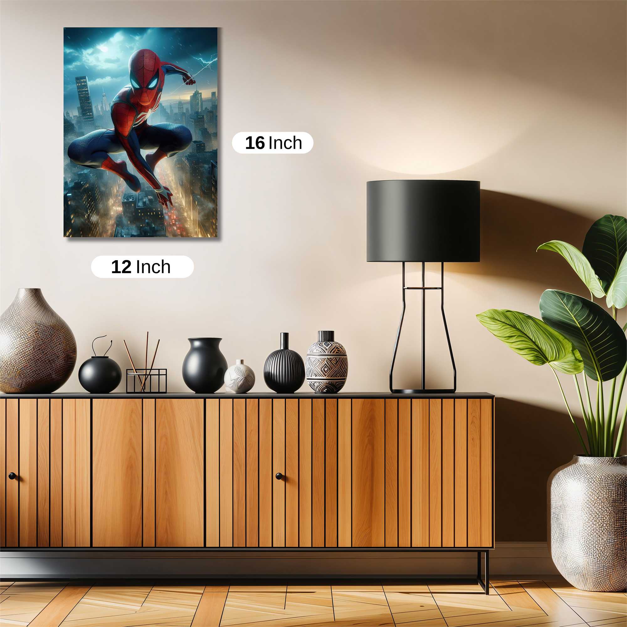 Spider-Man Thunderous Safe Wall Magnetic / M