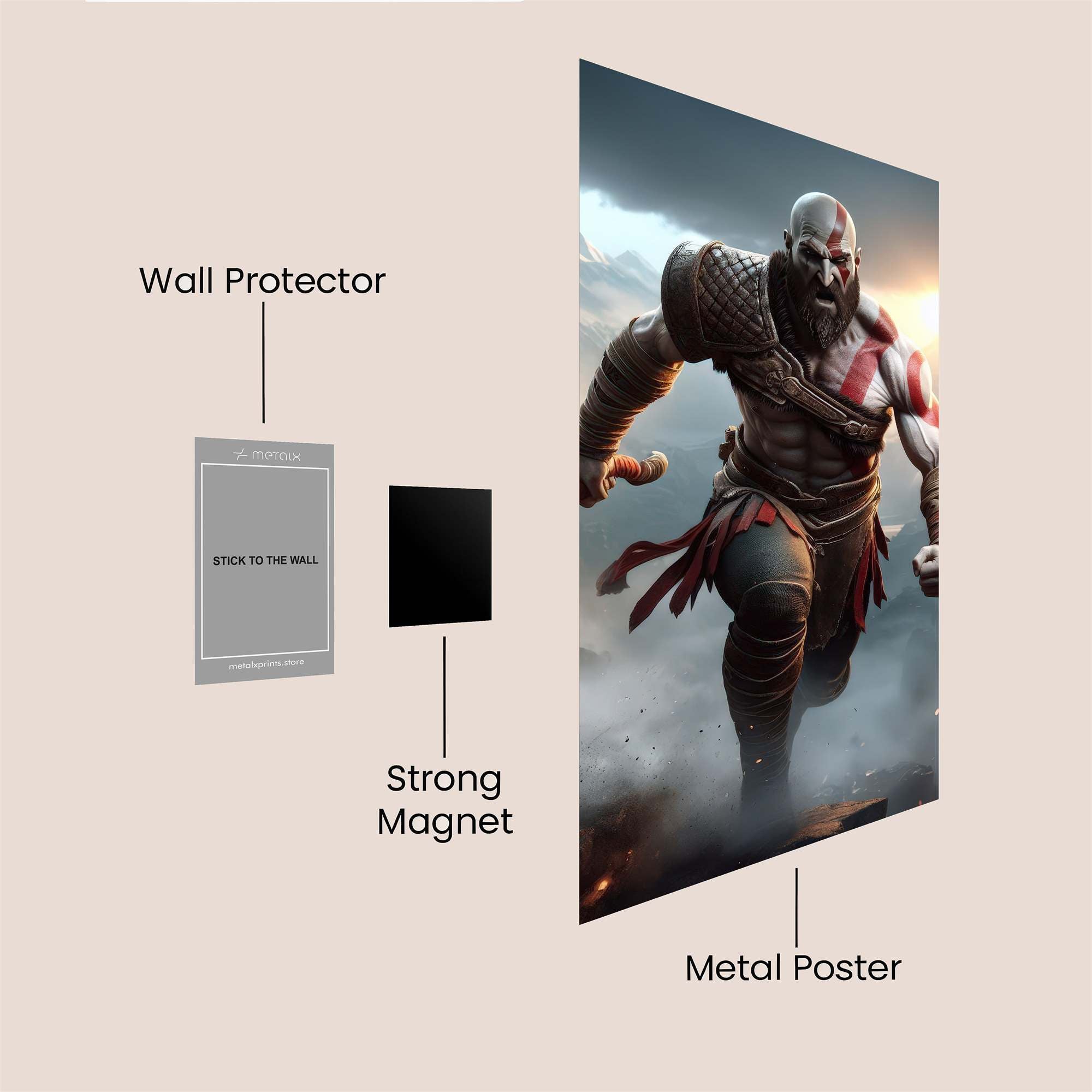 Kratos Resolute Safe Wall Magnetic / M