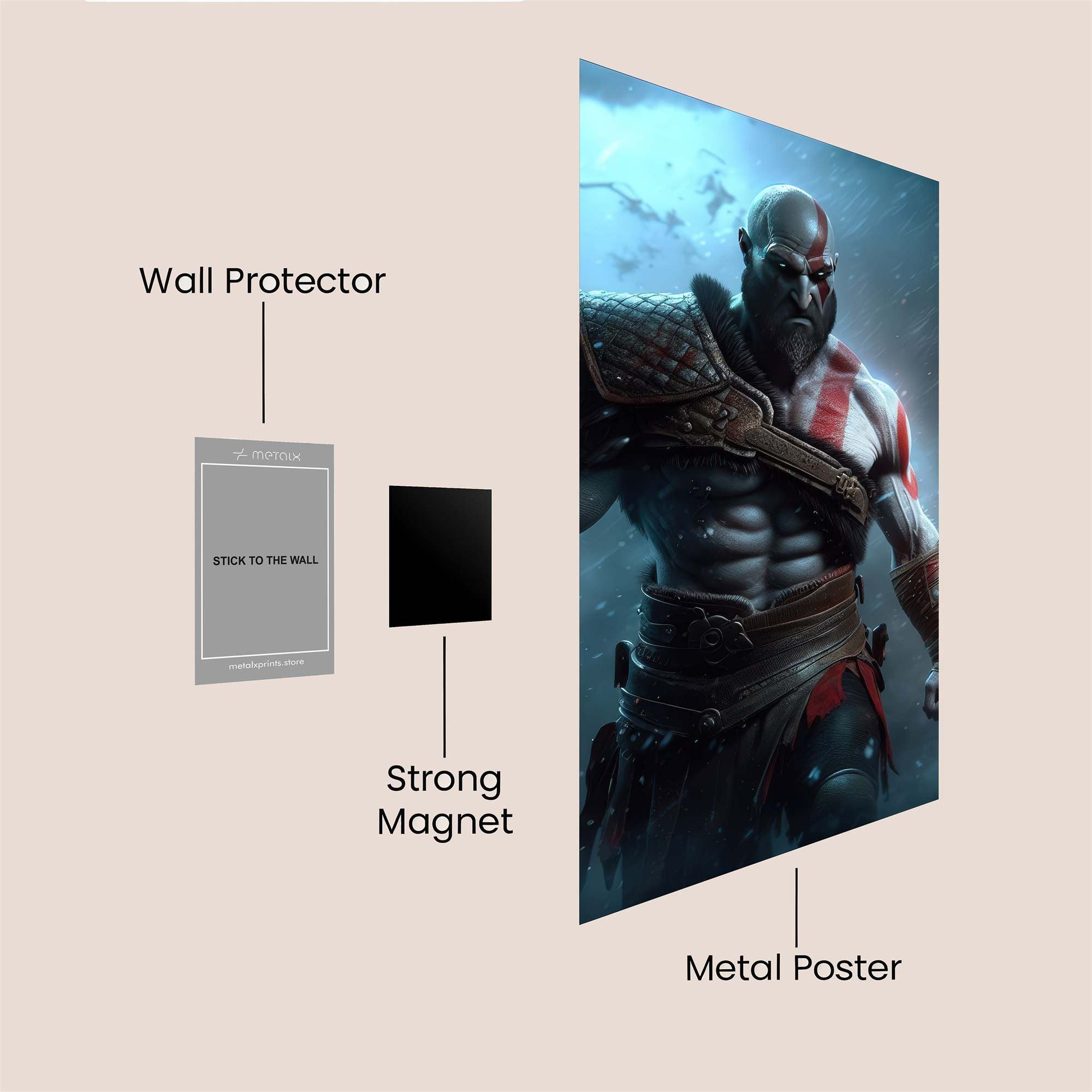 Kratos Resolute Safe Wall Magnetic / M