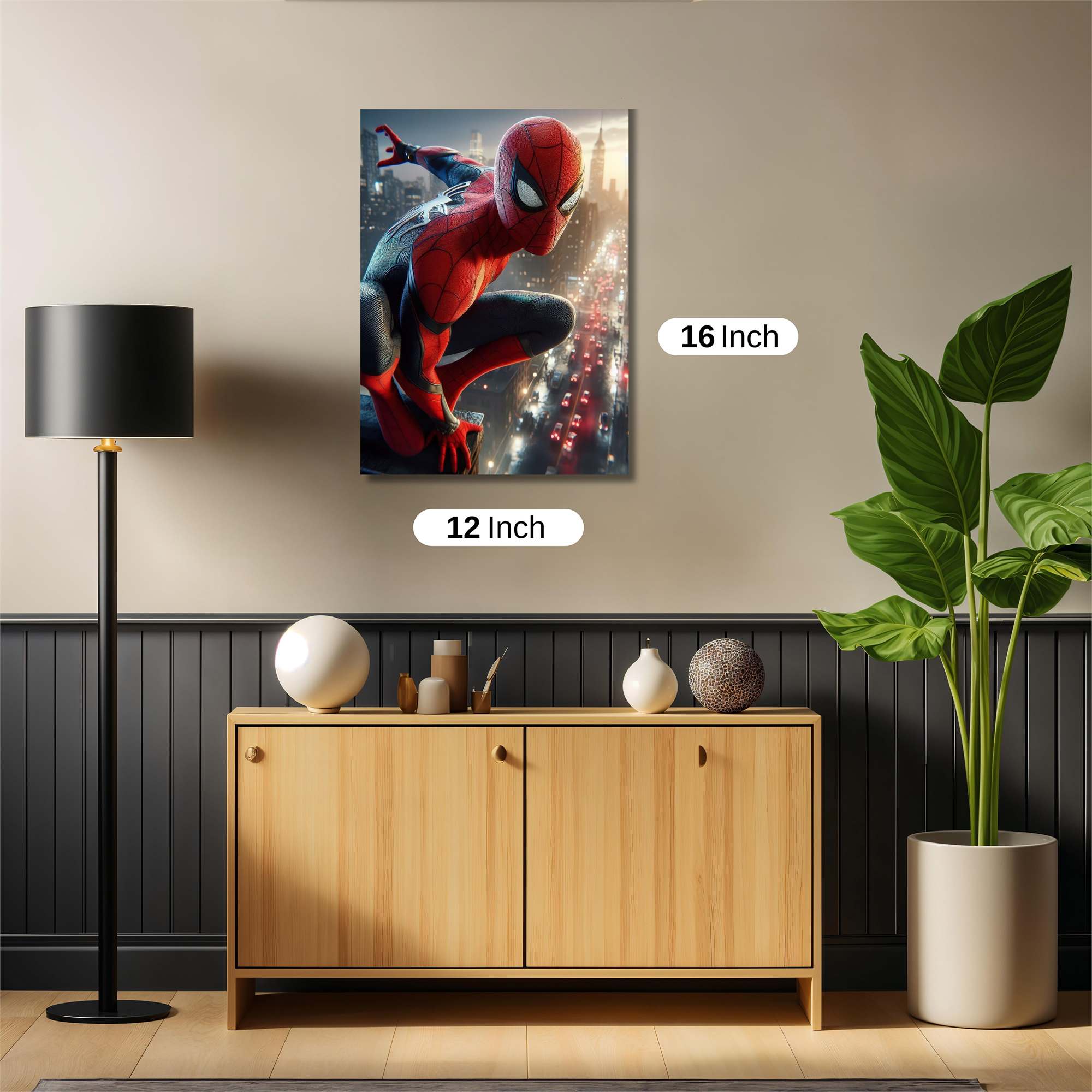 Spider Twilight Safe Wall Magnetic / M