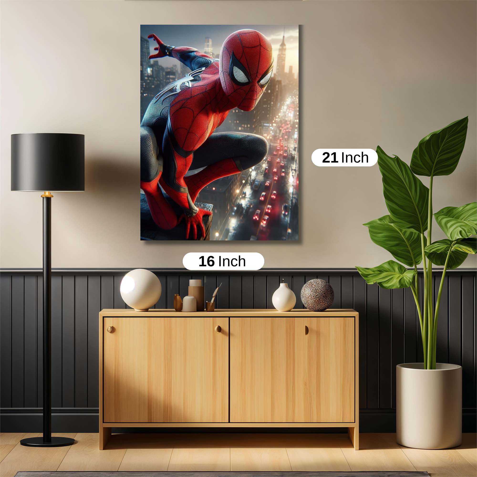Spider Twilight Safe Wall Magnetic / M