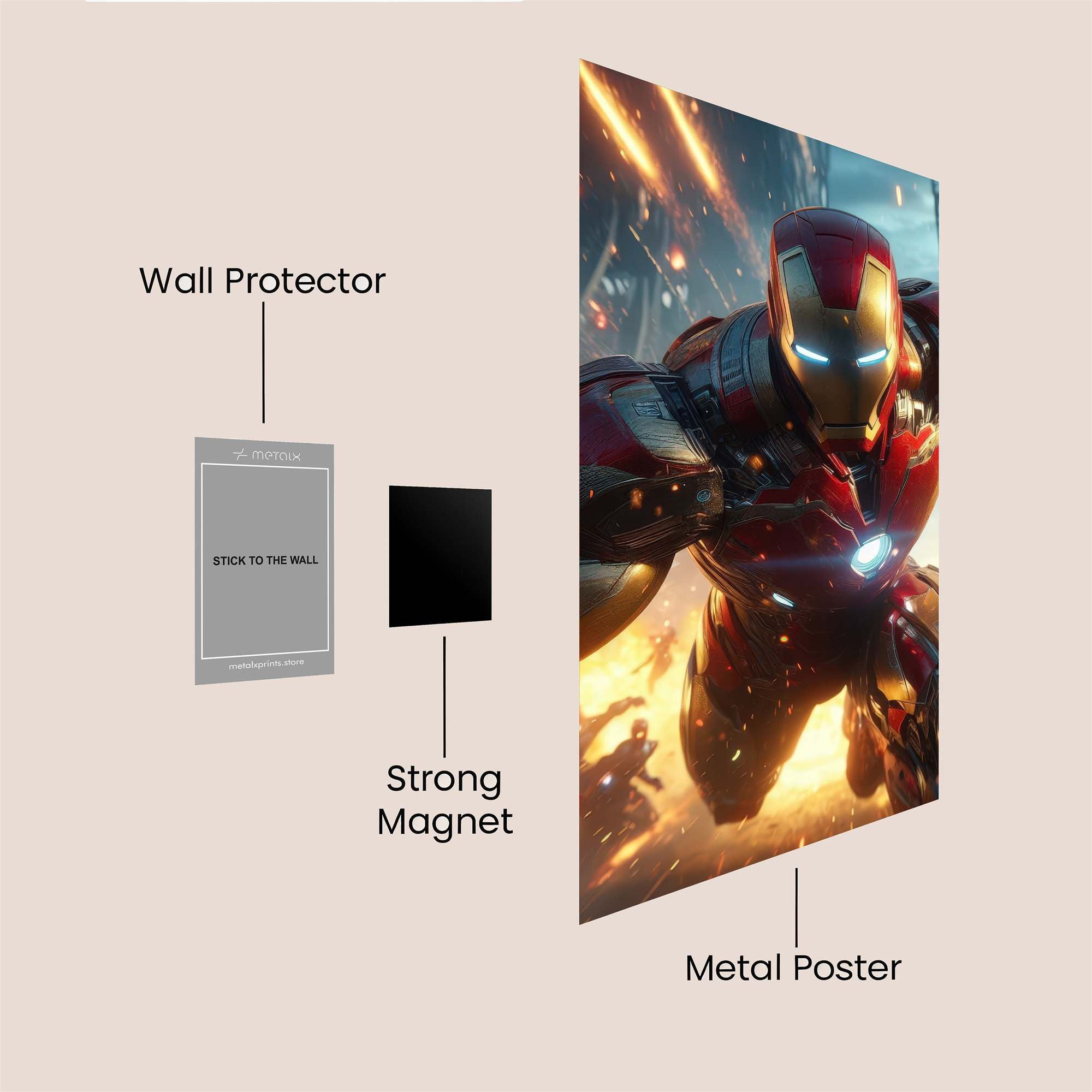 Ironman Valor Safe Wall Magnetic / M