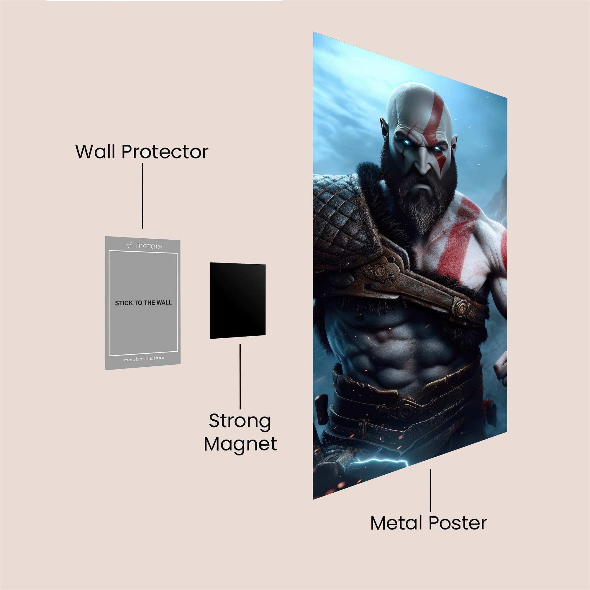 Kratos Resolute Safe Wall Magnetic / M