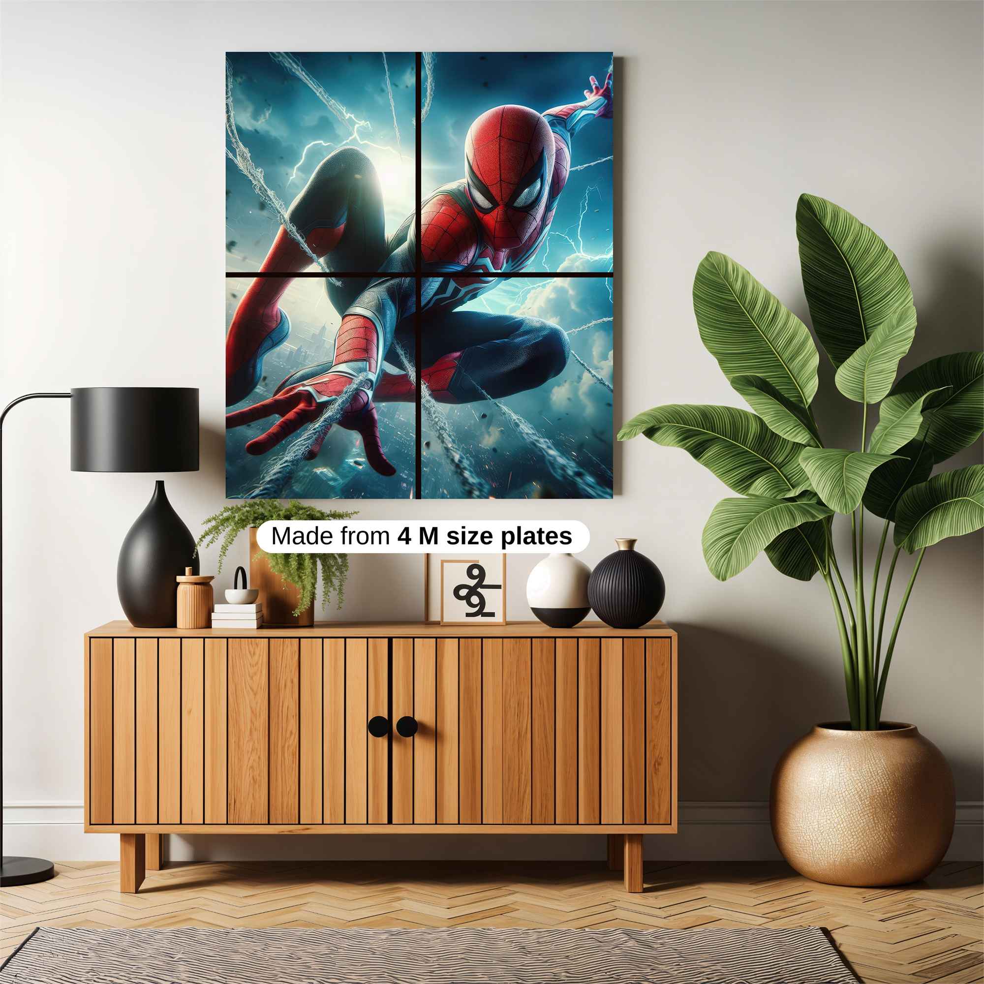 Spider-Electrifying Safe Wall Magnetic / M