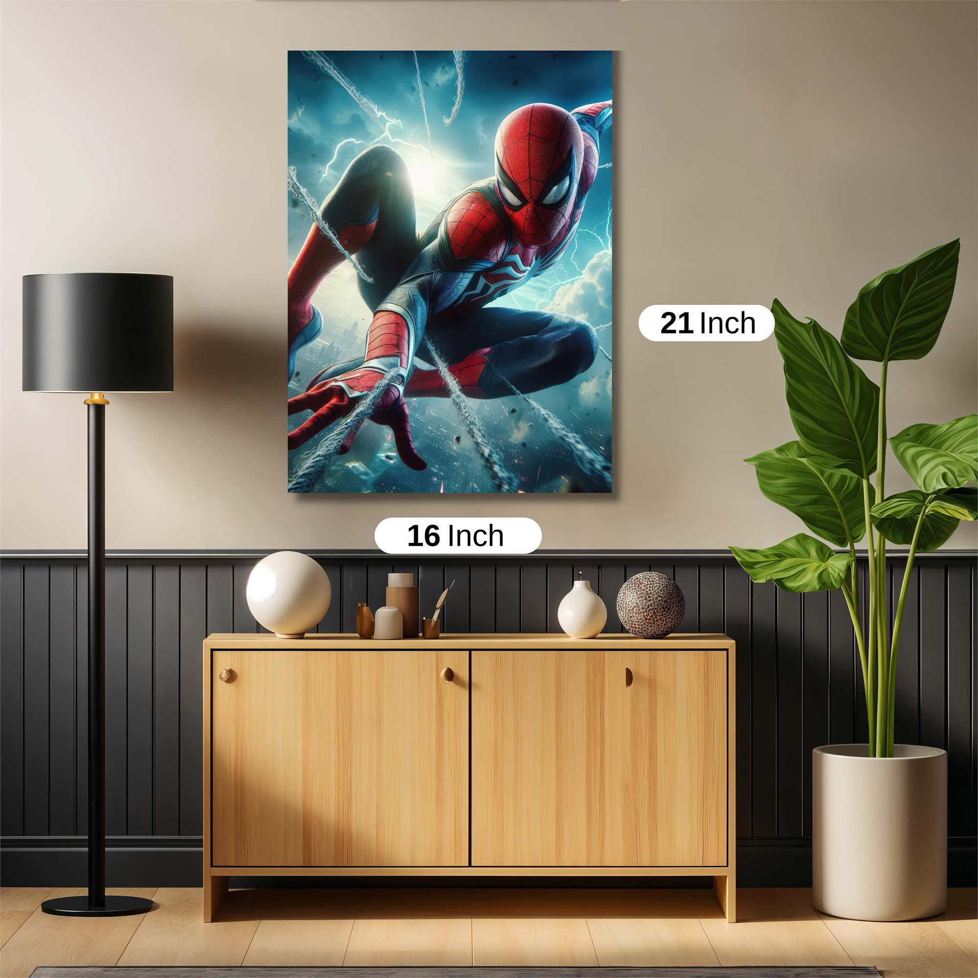 Spider-Electrifying Safe Wall Magnetic / M