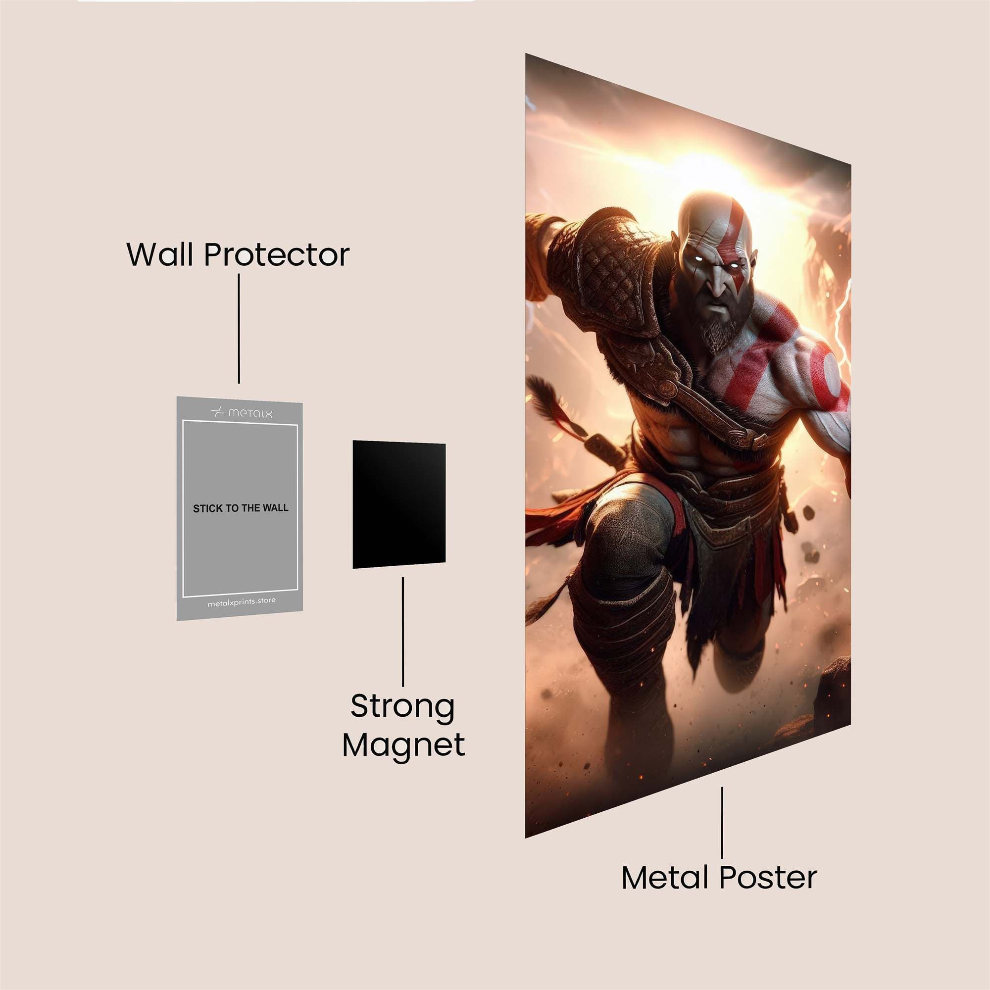 Kratos Defiant Safe Wall Magnetic / M