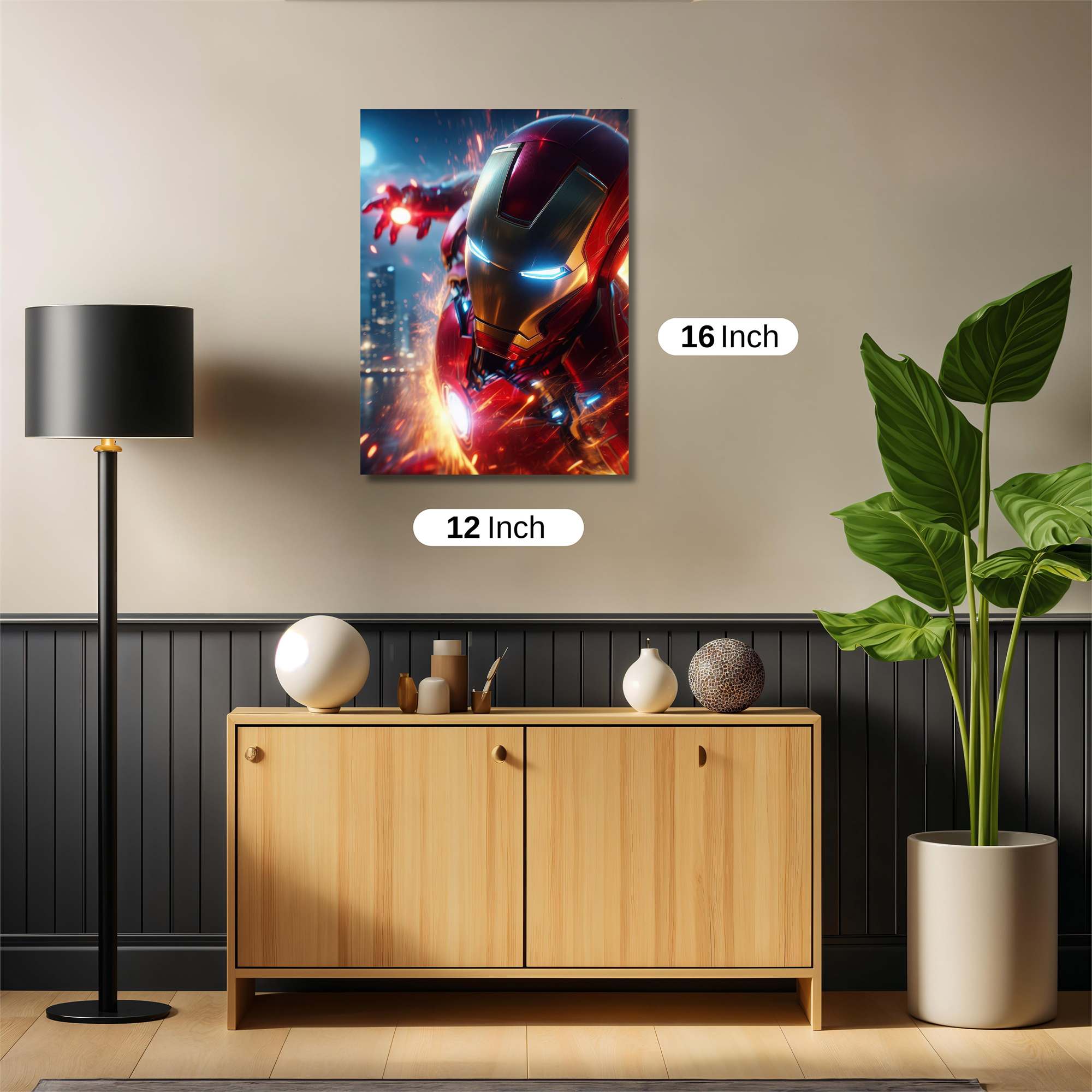 Ironman Blaze Safe Wall Magnetic / M