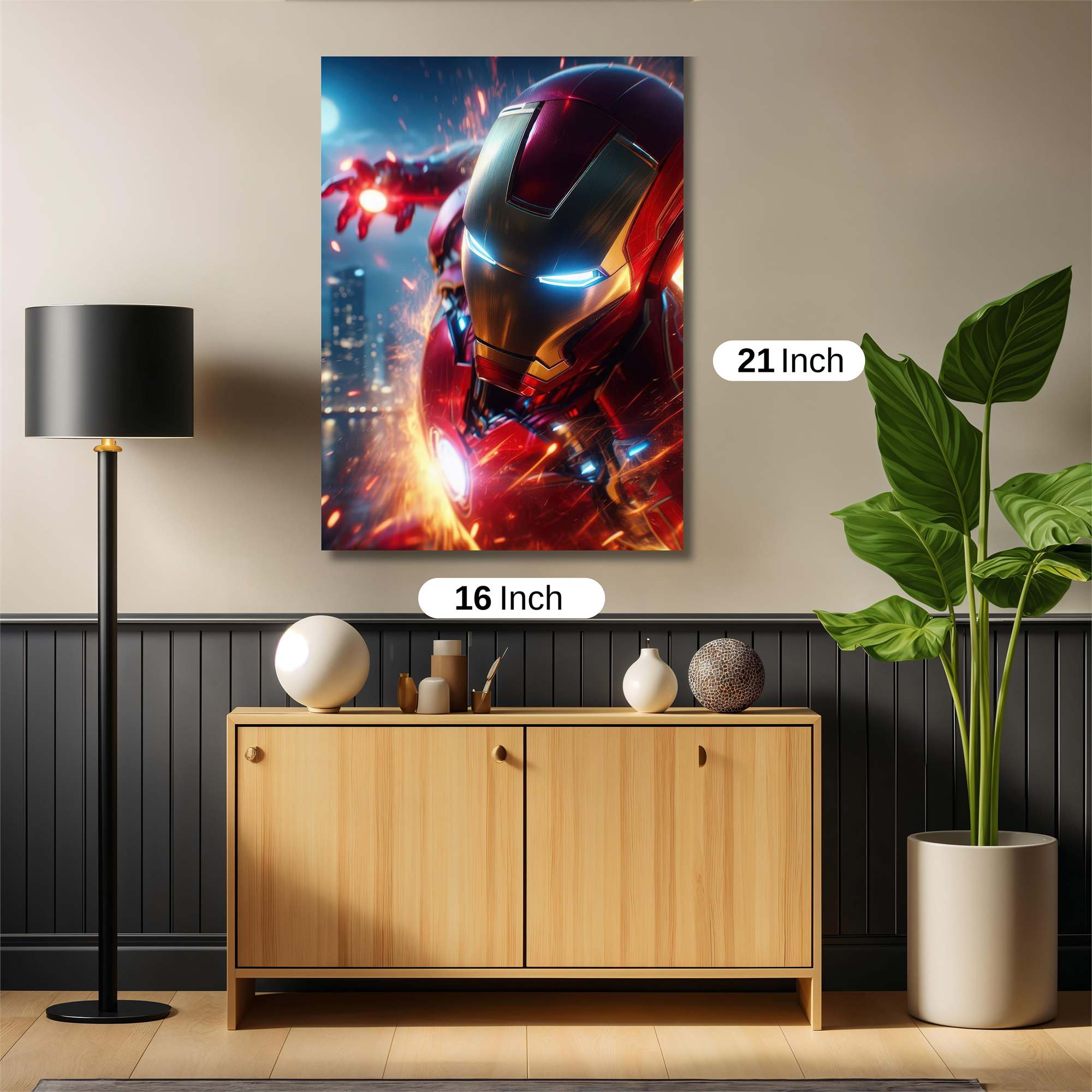 Ironman Blaze Safe Wall Magnetic / M