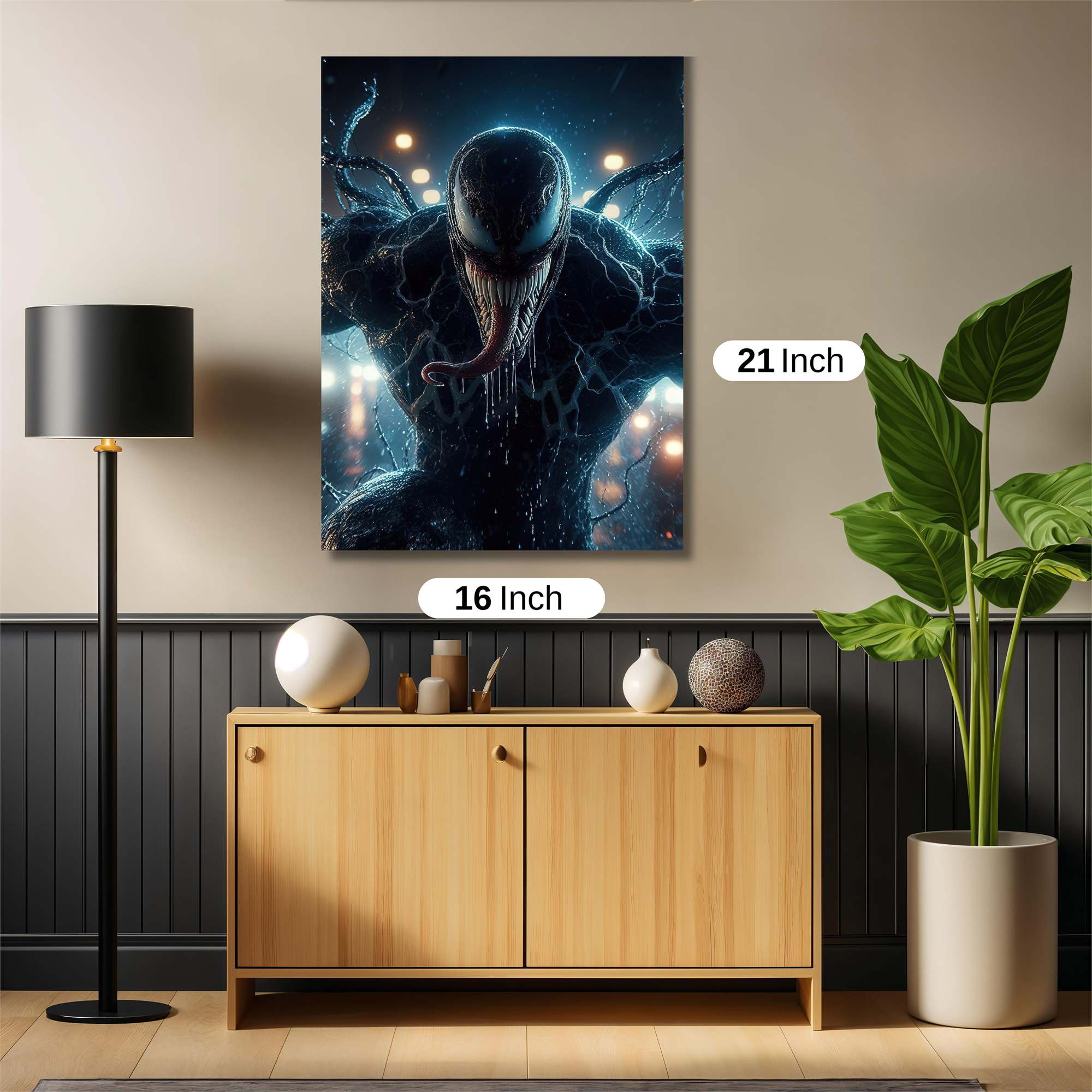 Venom Unleashed Safe Wall Magnetic / M