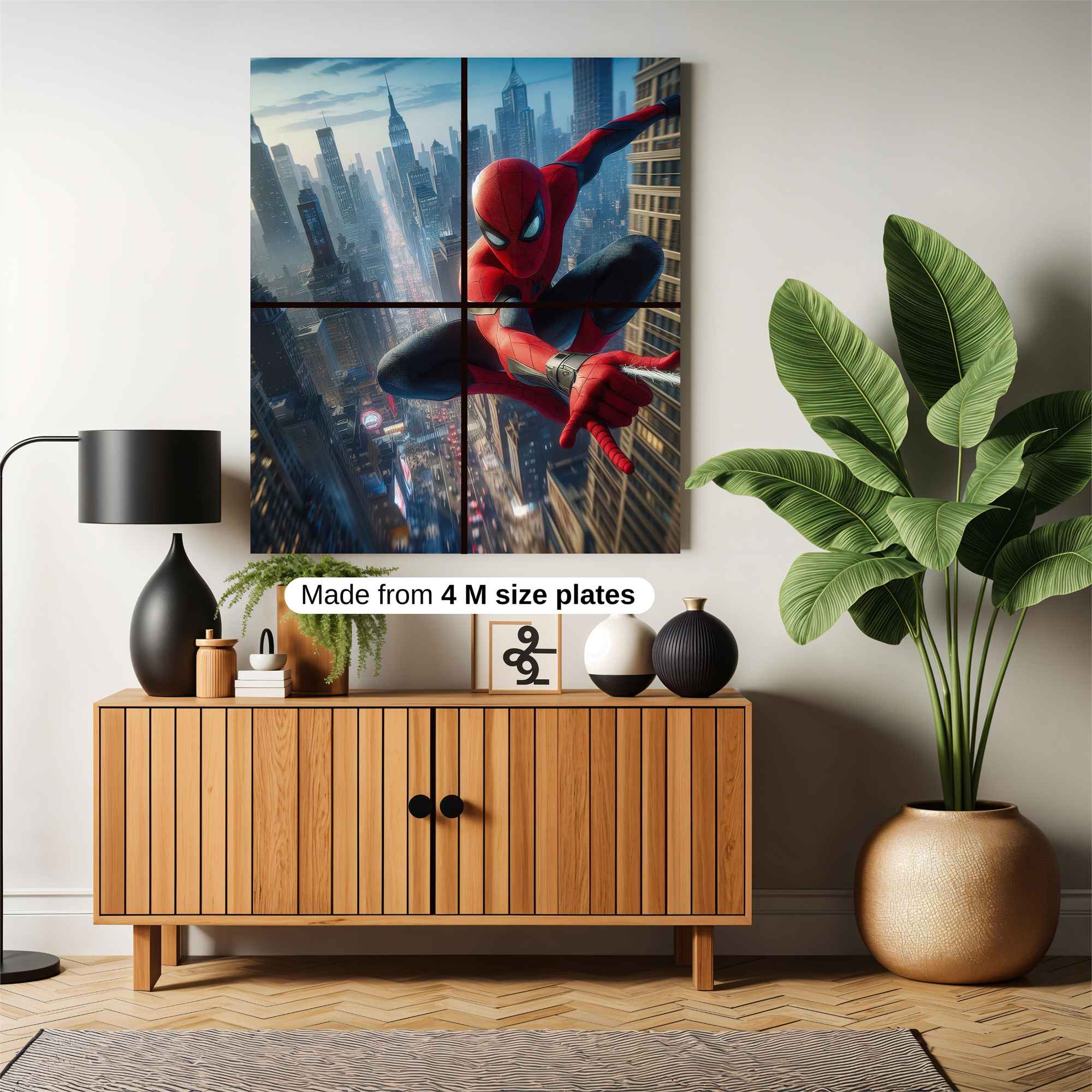 Spider-Man Dynamic Safe Wall Magnetic / M