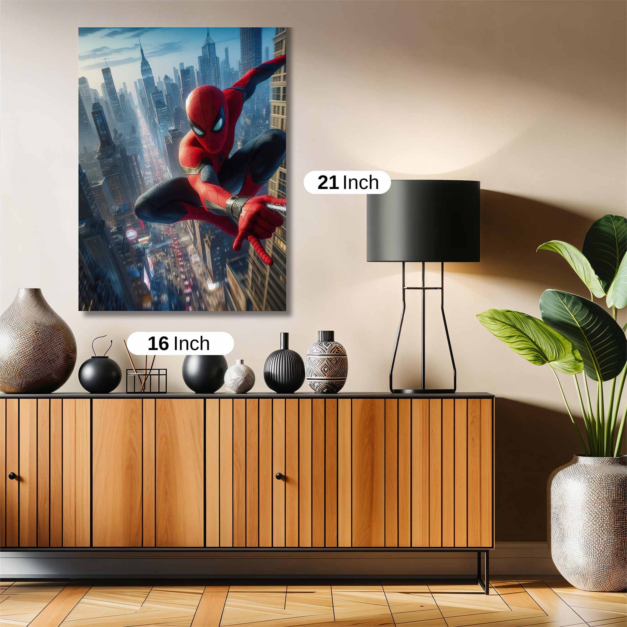 Spider-Man Dynamic Safe Wall Magnetic / M