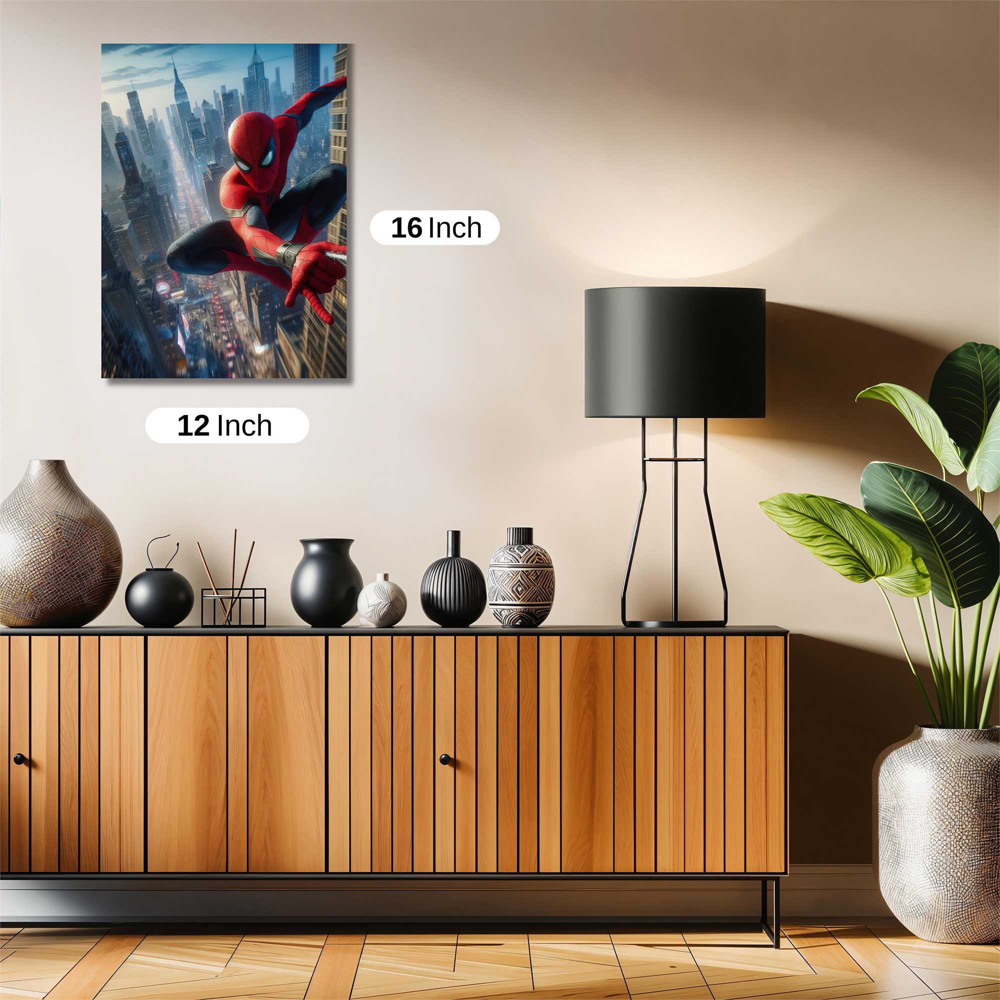 Spider-Man Dynamic Safe Wall Magnetic / M